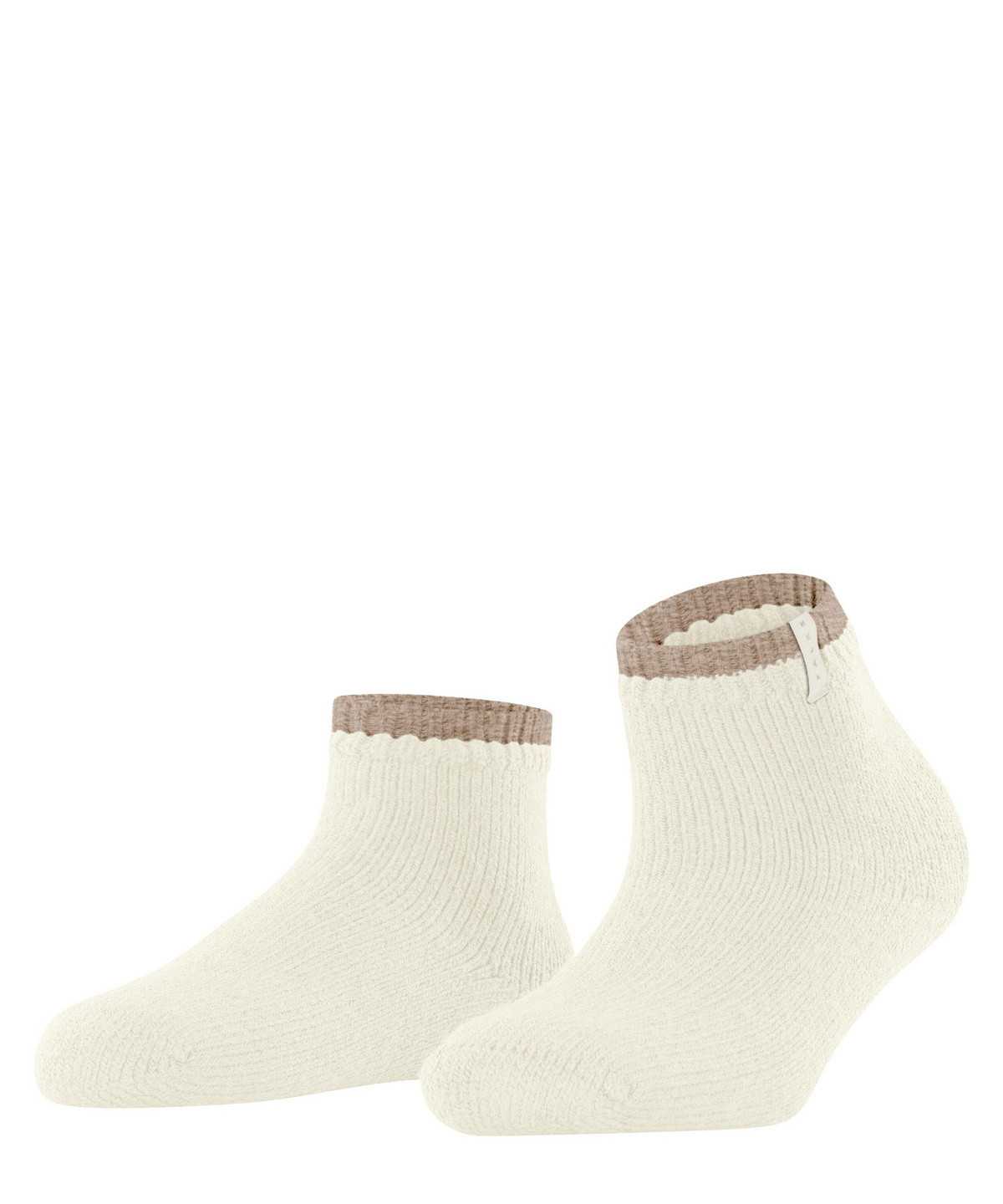 Falke Cosy Plush Short sock Sokken Dames Wit | IKW-098271