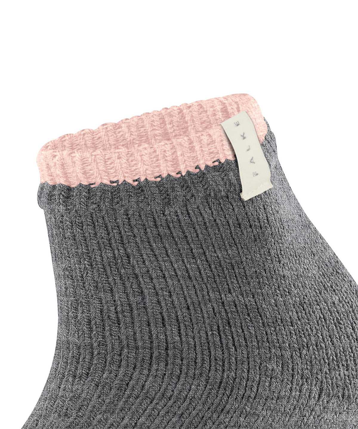 Falke Cosy Plush Short sock Sokken Dames Grijs | JQG-576328