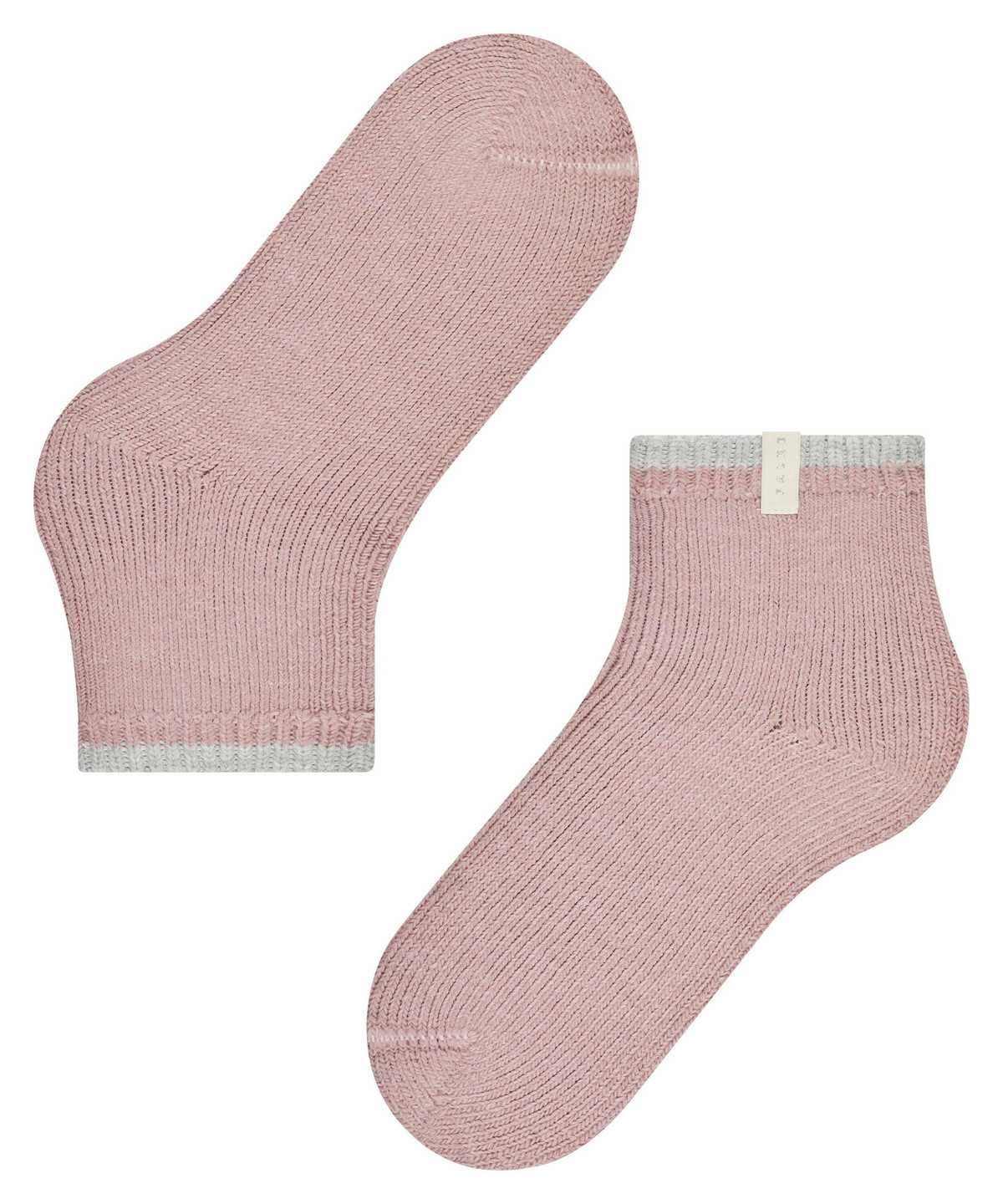 Falke Cosy Plush Short sock Sokken Dames Roze | SZU-326475