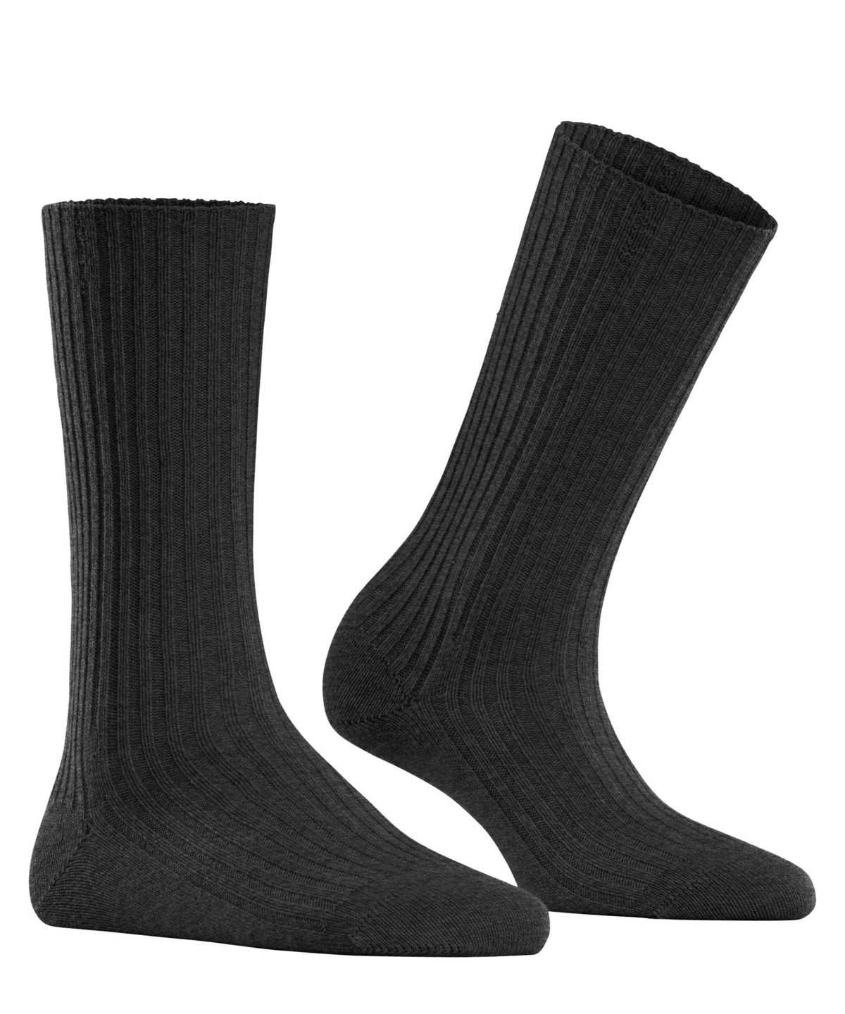 Falke Cosy Wool Boot Socks Sokken Dames Grijs | KNZ-760452