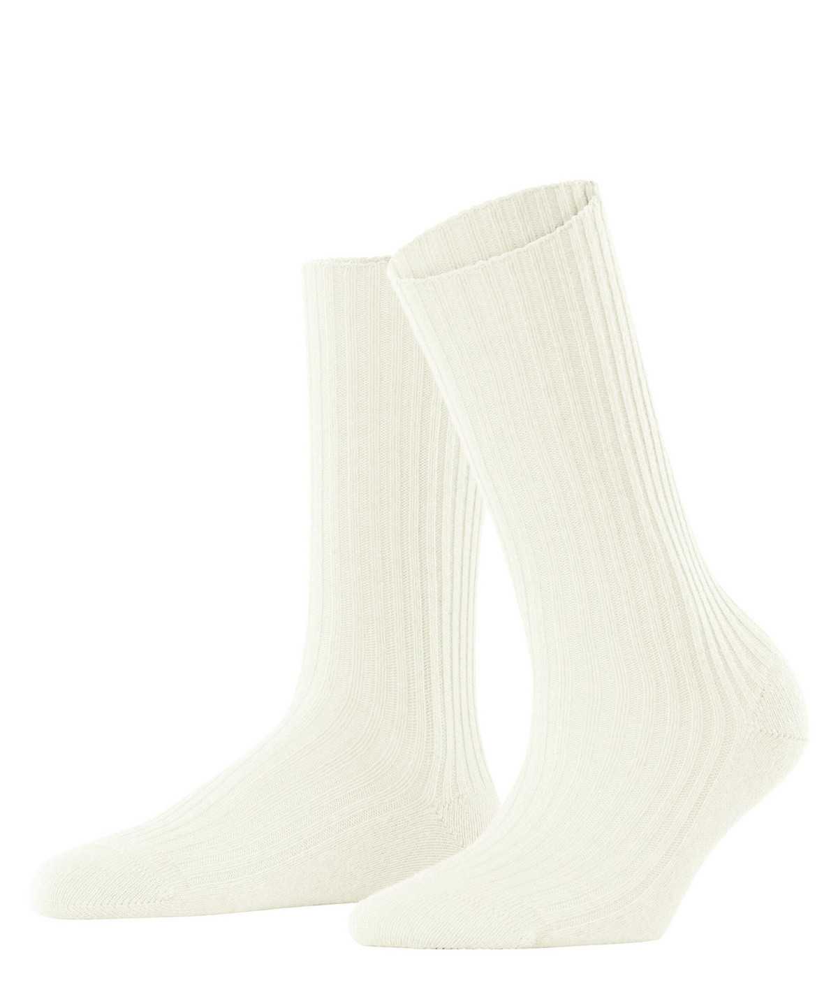 Falke Cosy Wool Boot Socks Sokken Dames Wit | VSY-674905