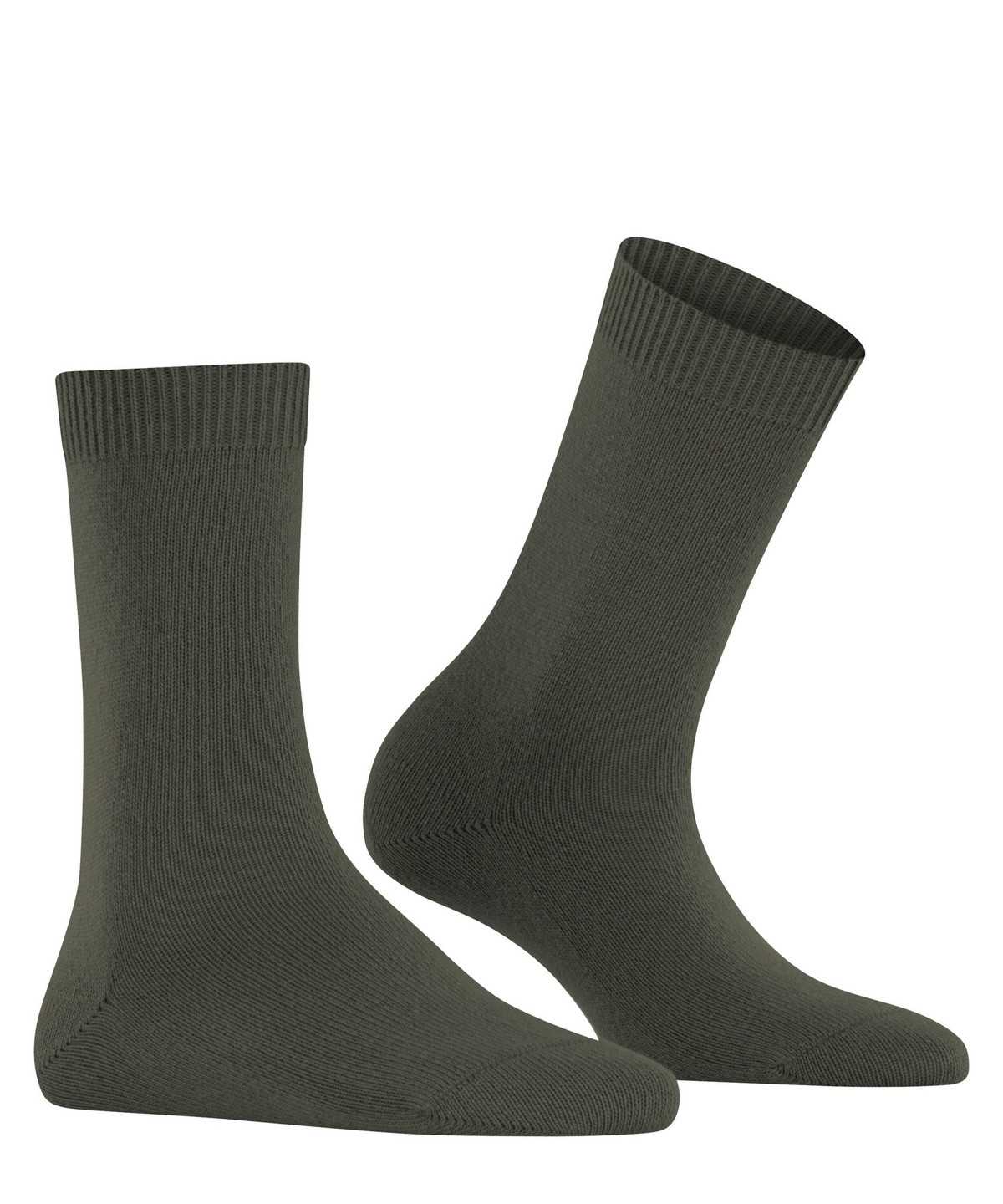 Falke Cosy Wool Socks Sokken Dames Groen | DBW-369705