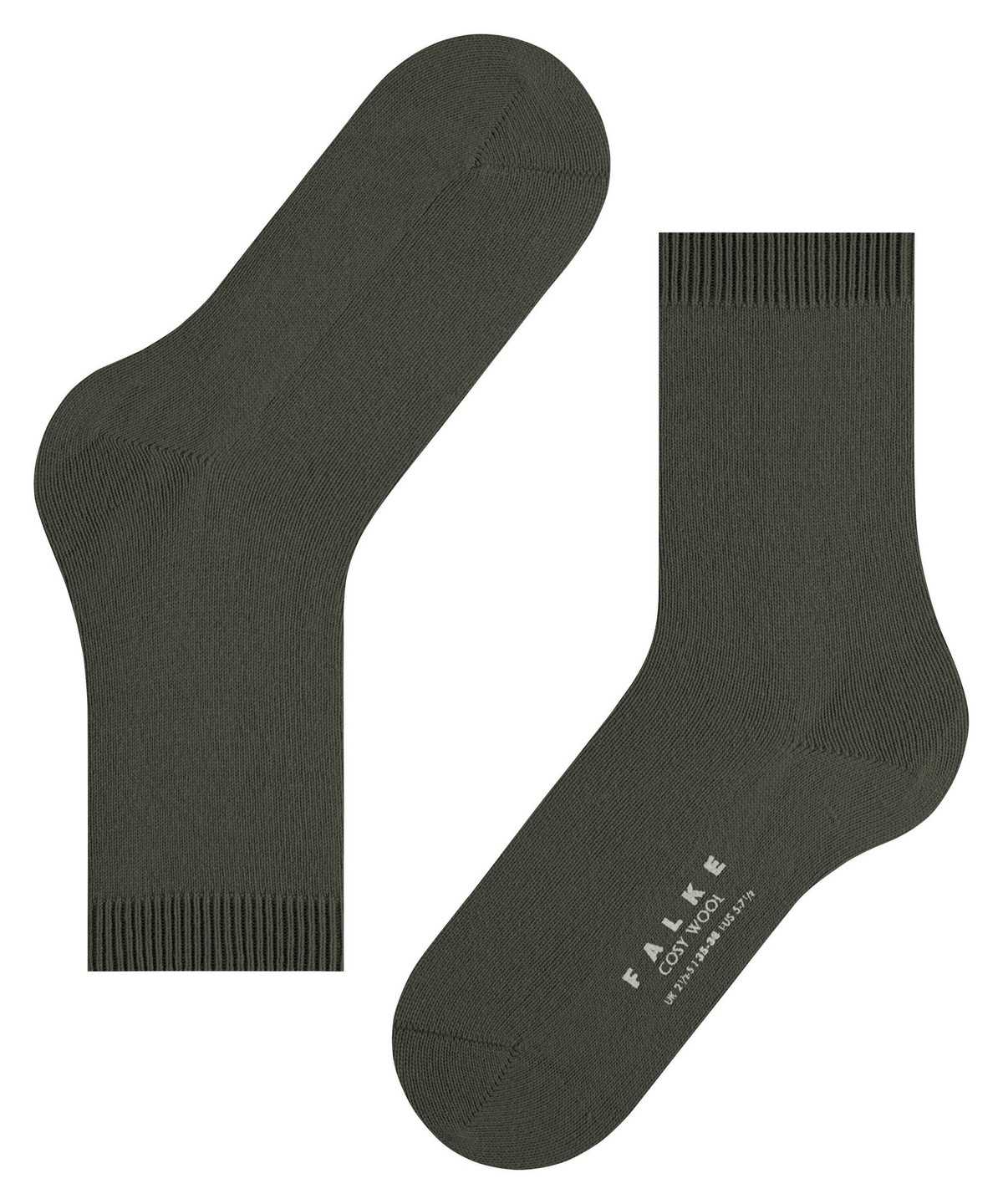 Falke Cosy Wool Socks Sokken Dames Groen | DBW-369705