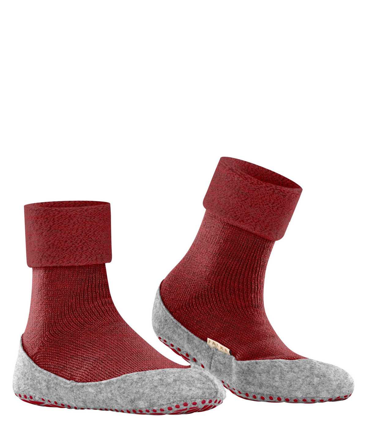 Falke Cosyshoe Slippers House Socks & Slippers Dames Rood | YHB-035974