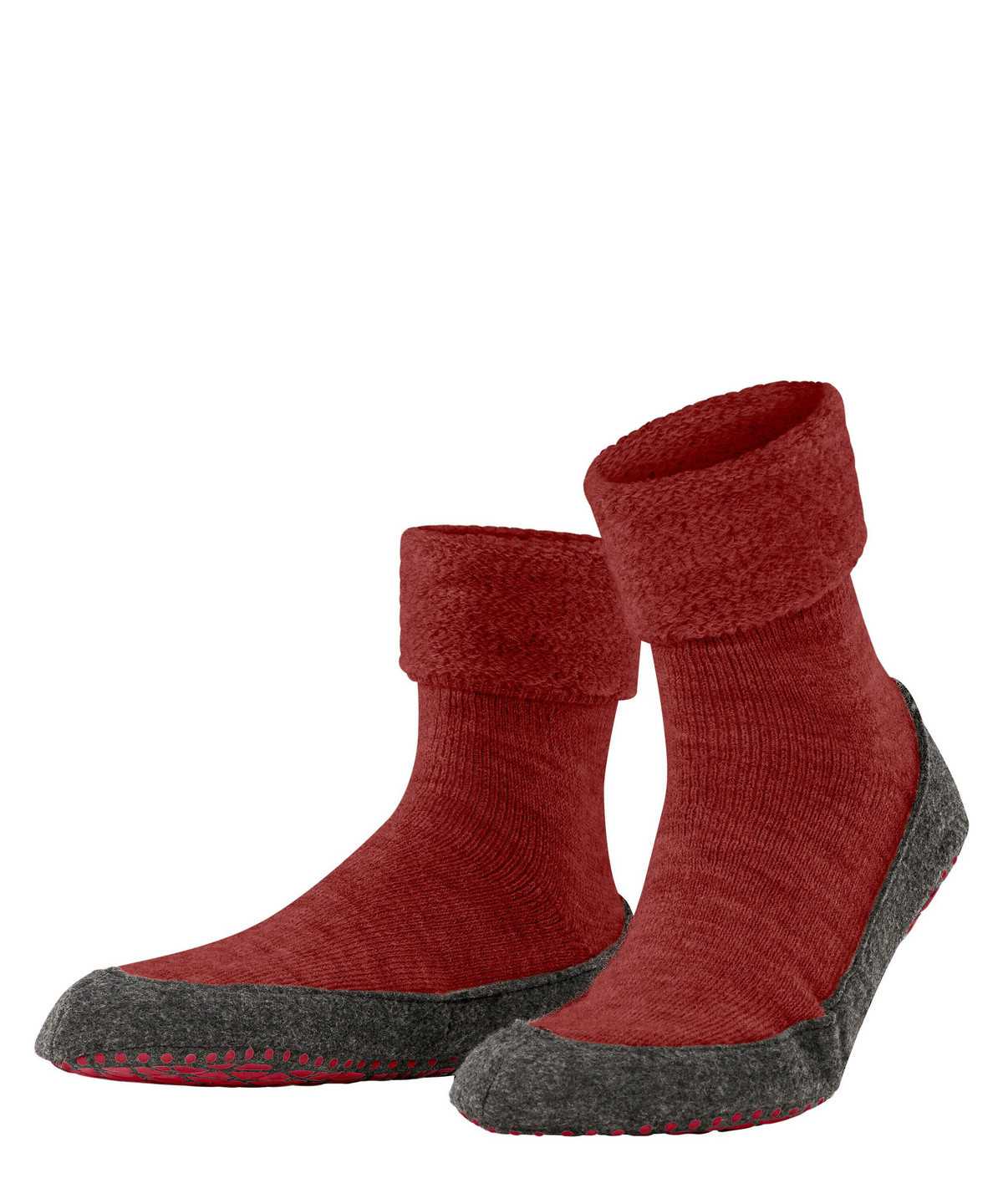 Falke Cosyshoe Slippers House Socks & Slippers Heren Rood | VDA-156028