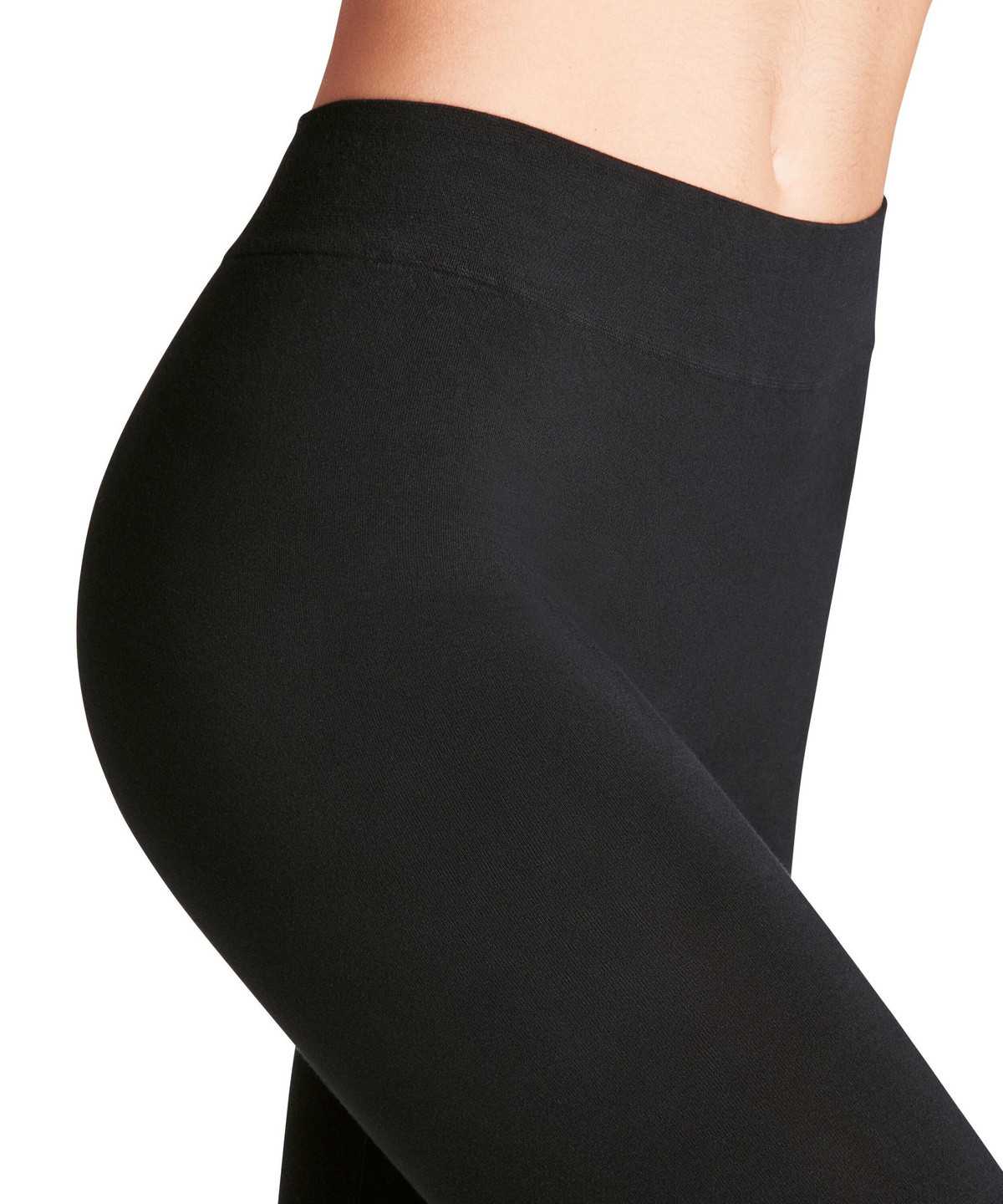 Falke Cotton Seamless Leggings Leggings Dames Zwart | DKQ-376810