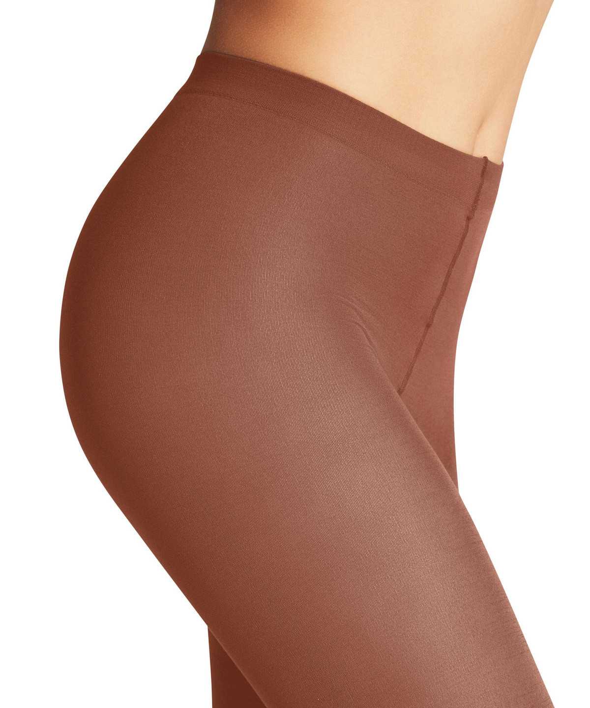 Falke Cotton Touch Leggings Leggings Dames Bruin | PLJ-052839