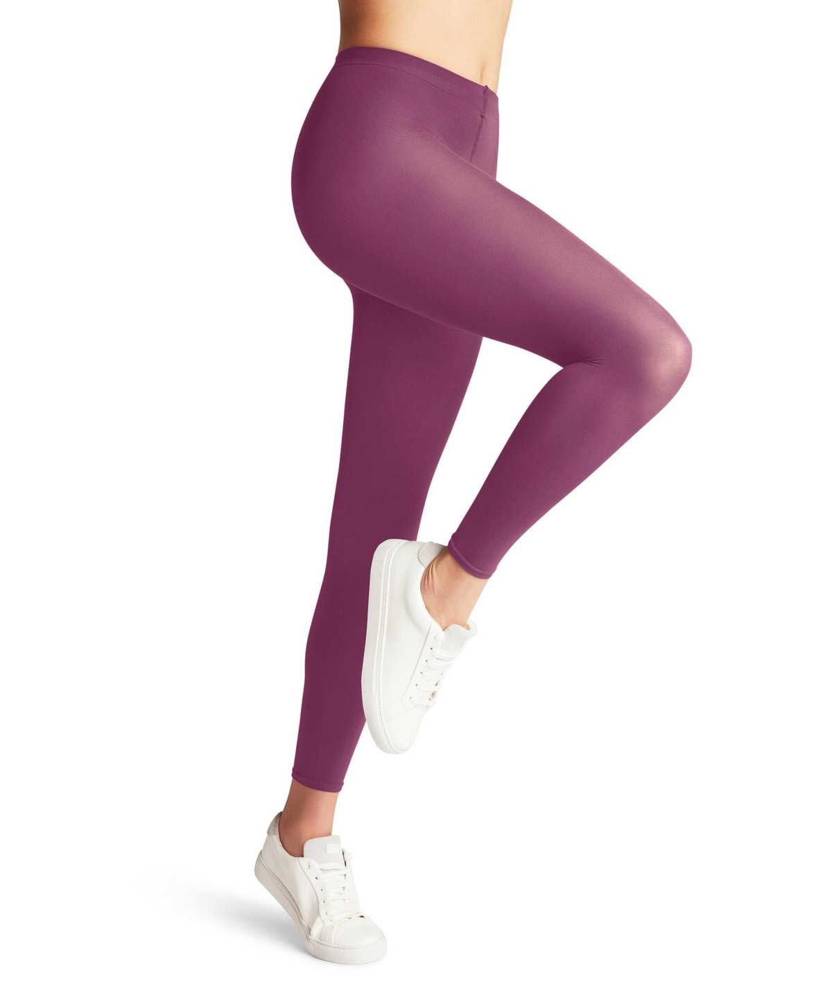 Falke Cotton Touch Leggings Leggings Dames Paars | XLE-587290