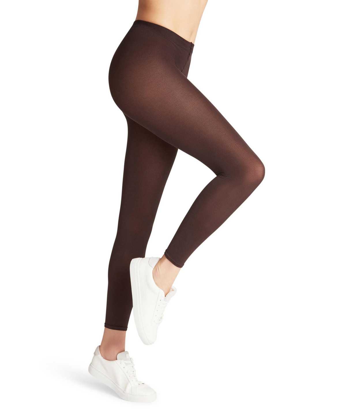 Falke Cotton Touch Leggings Leggings Dames Bruin | VRS-764053