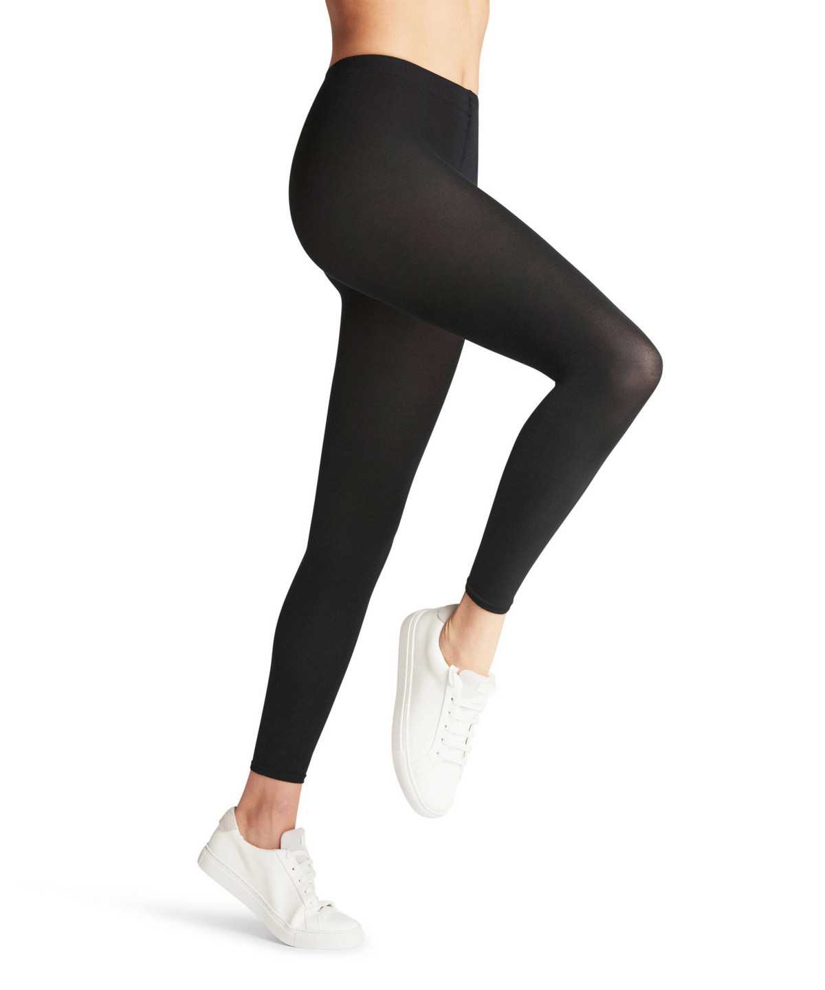 Falke Cotton Touch Leggings Leggings Dames Zwart | LSU-497205