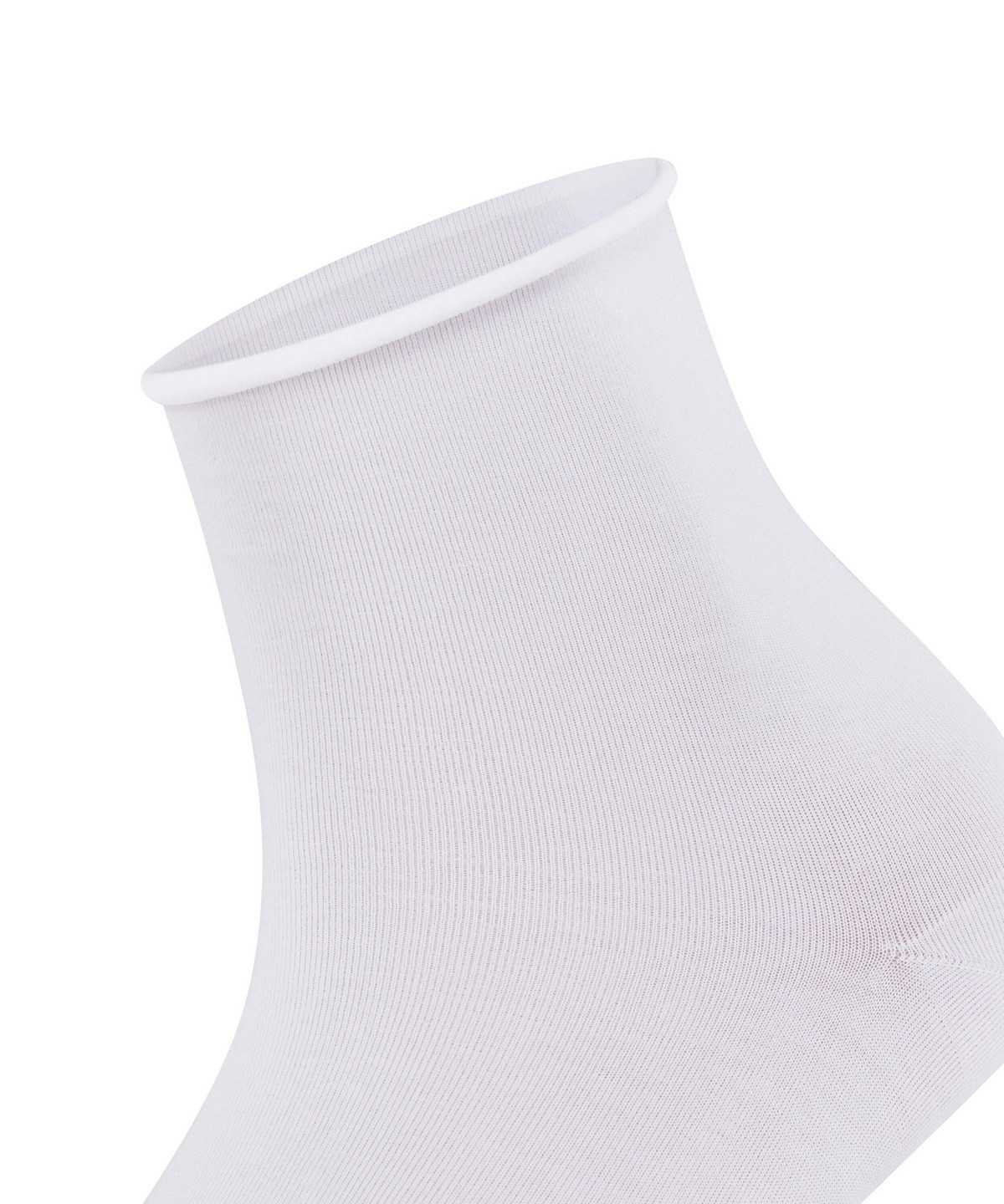 Falke Cotton Touch Short sock Sokken Dames Wit | ETU-421067