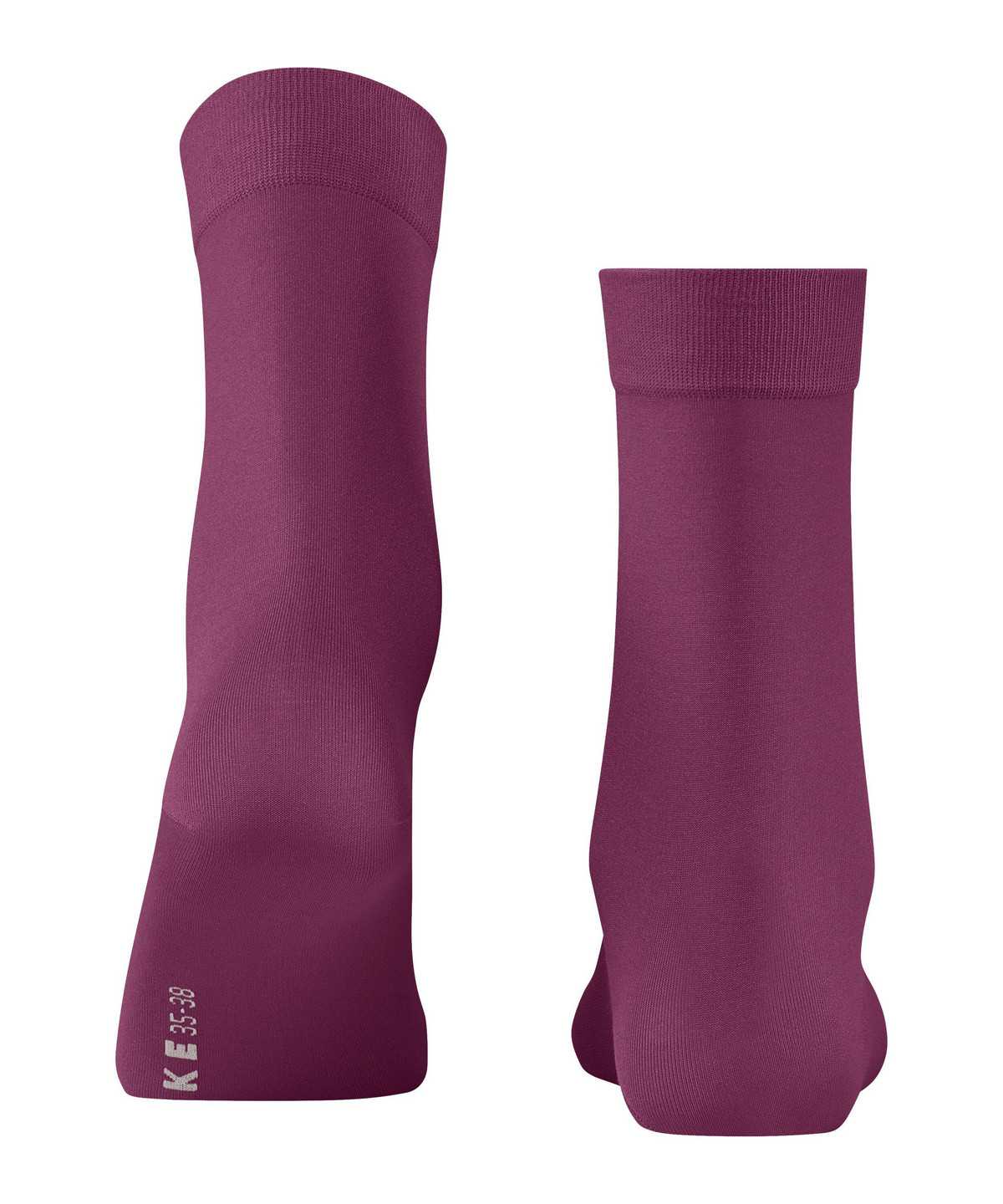 Falke Cotton Touch Socks Sokken Dames Paars | VUI-920567