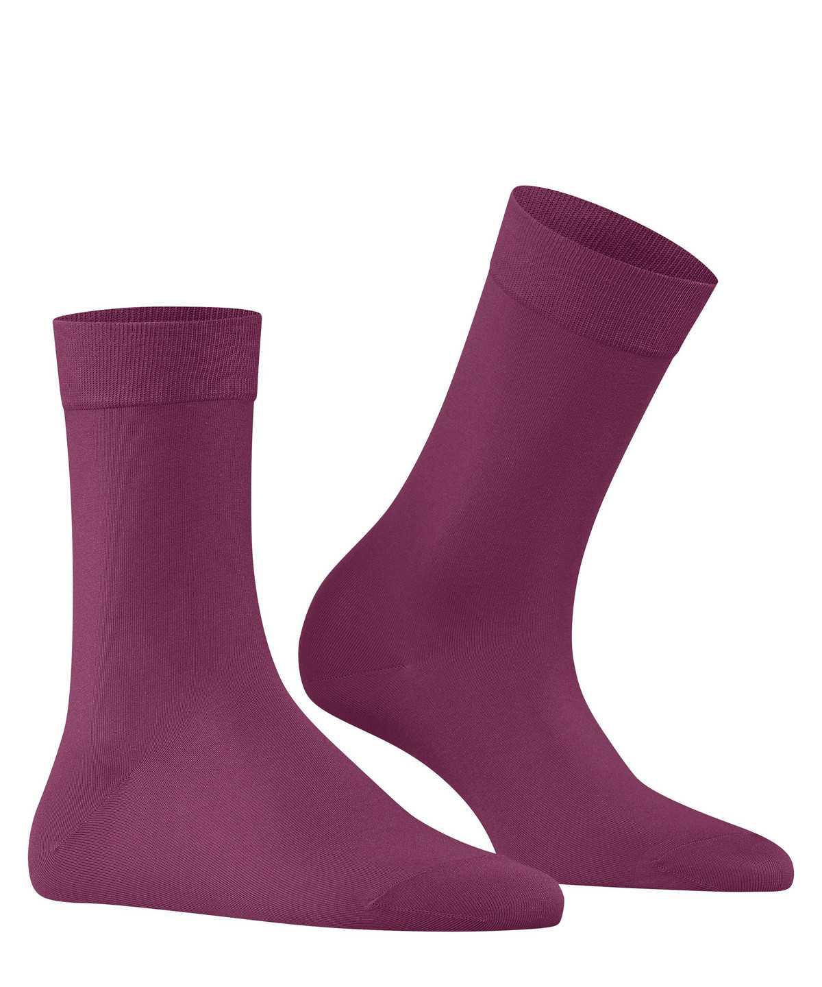 Falke Cotton Touch Socks Sokken Dames Paars | VUI-920567