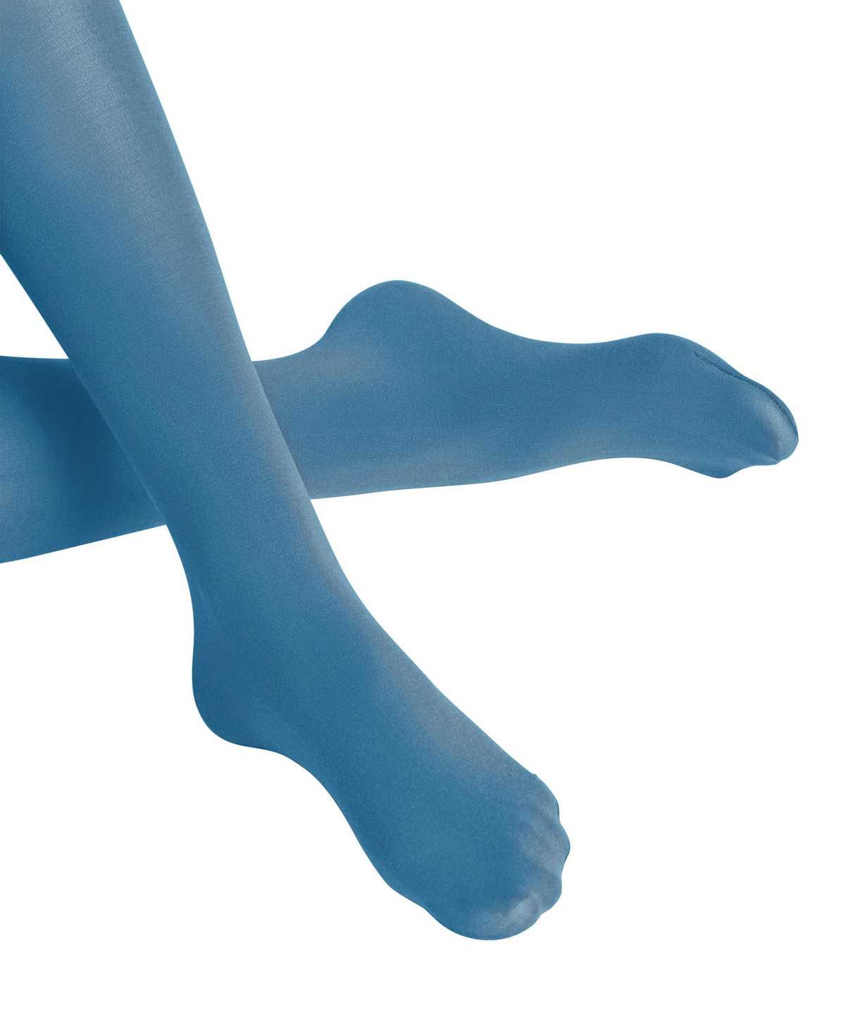 Falke Cotton Touch Tights Tights Dames Blauw | EHC-451963