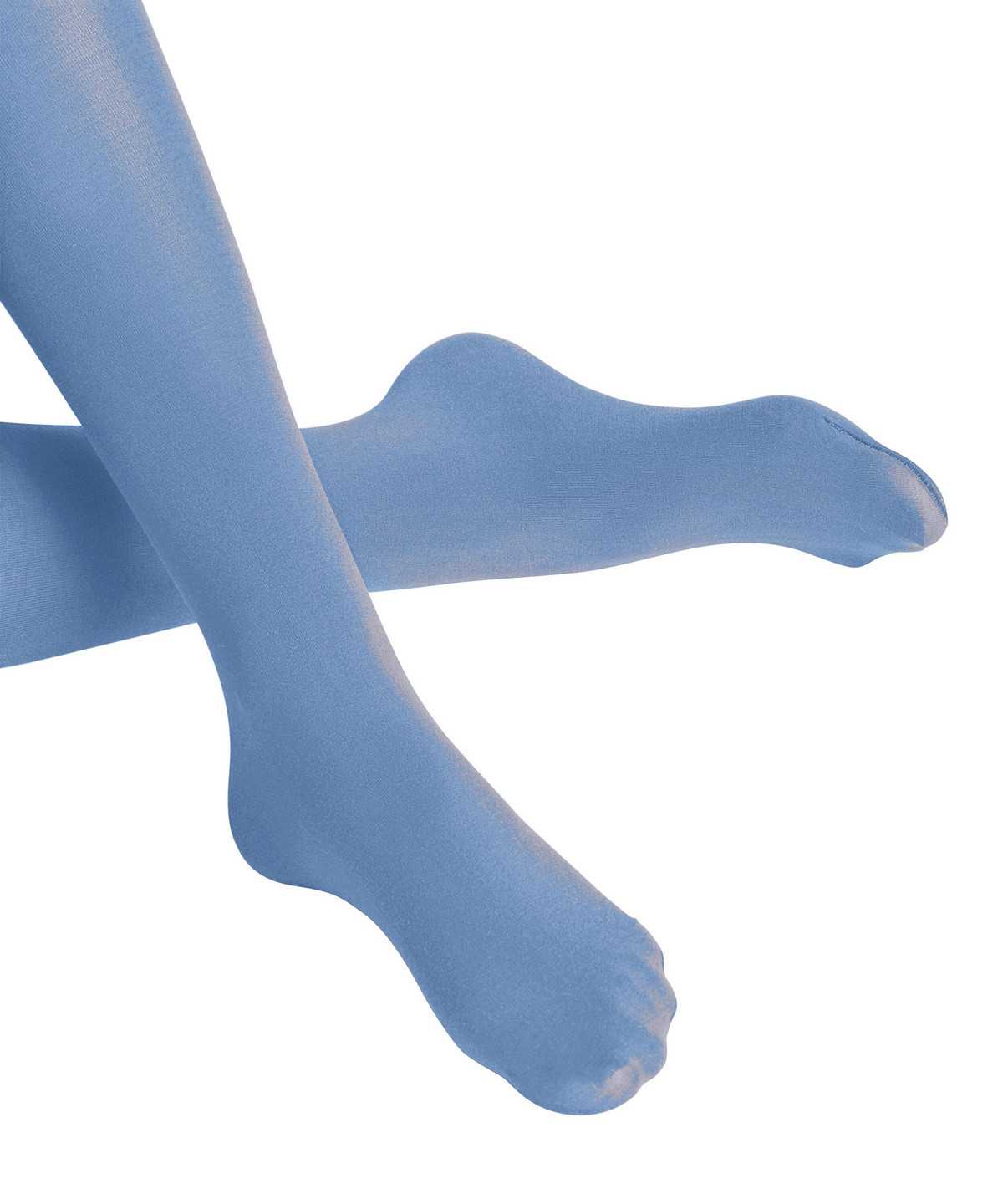 Falke Cotton Touch Tights Tights Dames Blauw | MGO-906712