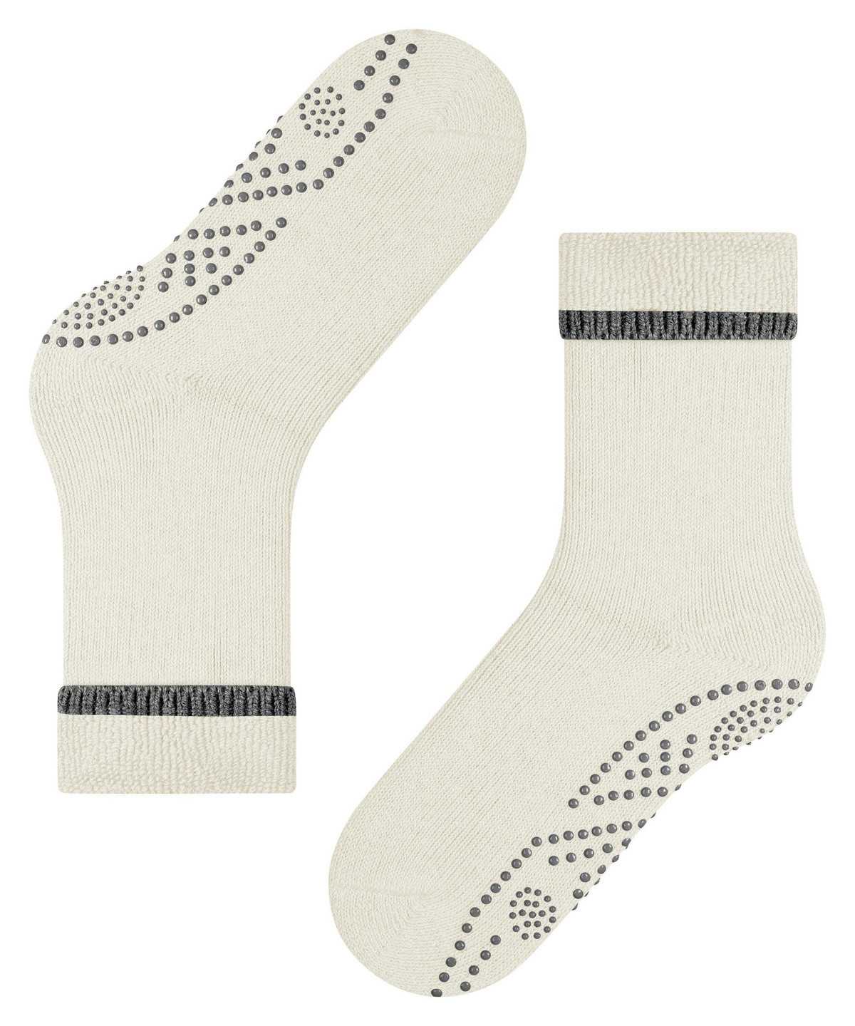 Falke Cuddle Pads House socks Sokken Dames Wit | PQC-642139