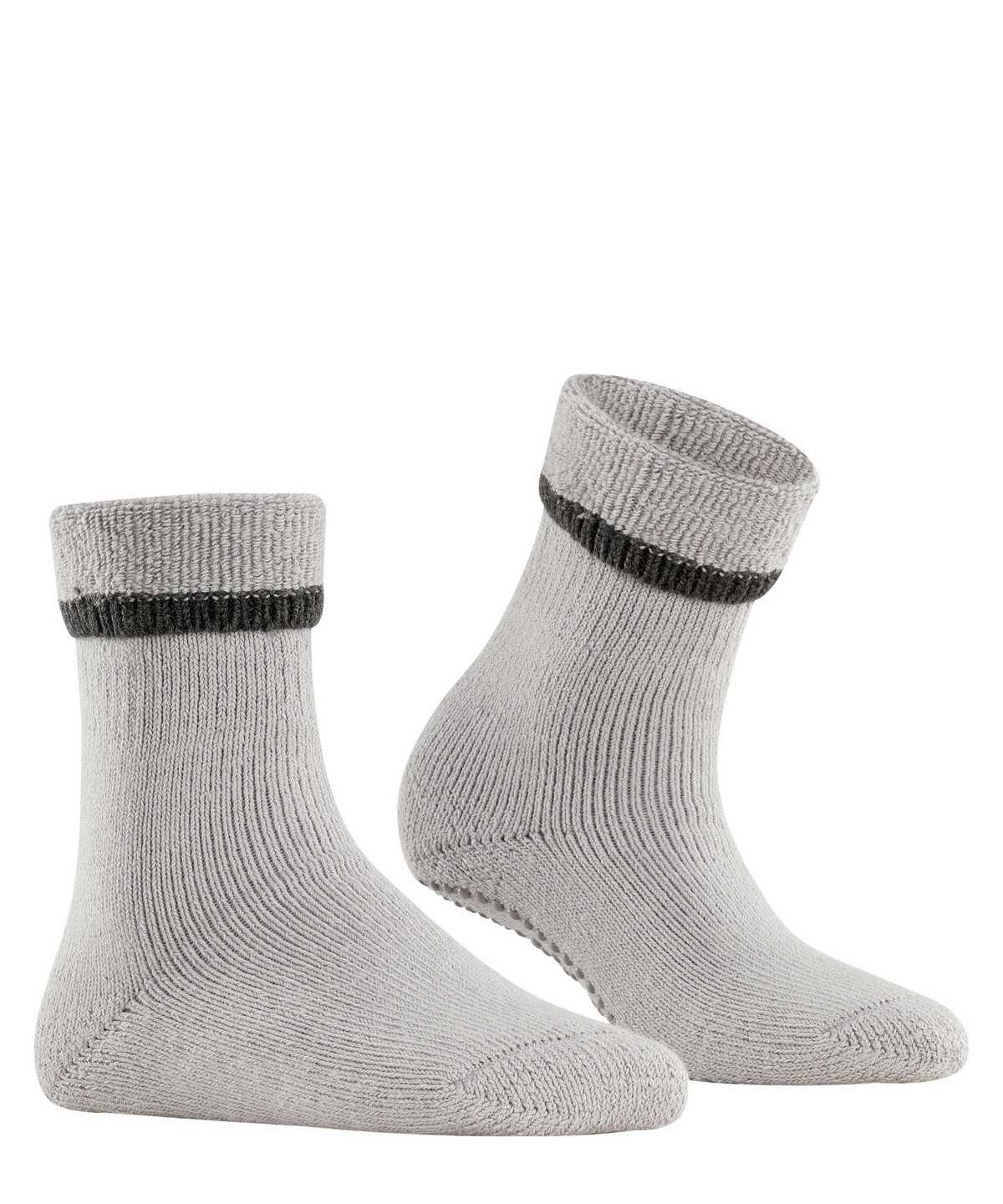 Falke Cuddle Pads House socks Sokken Dames Grijs | FRE-691234