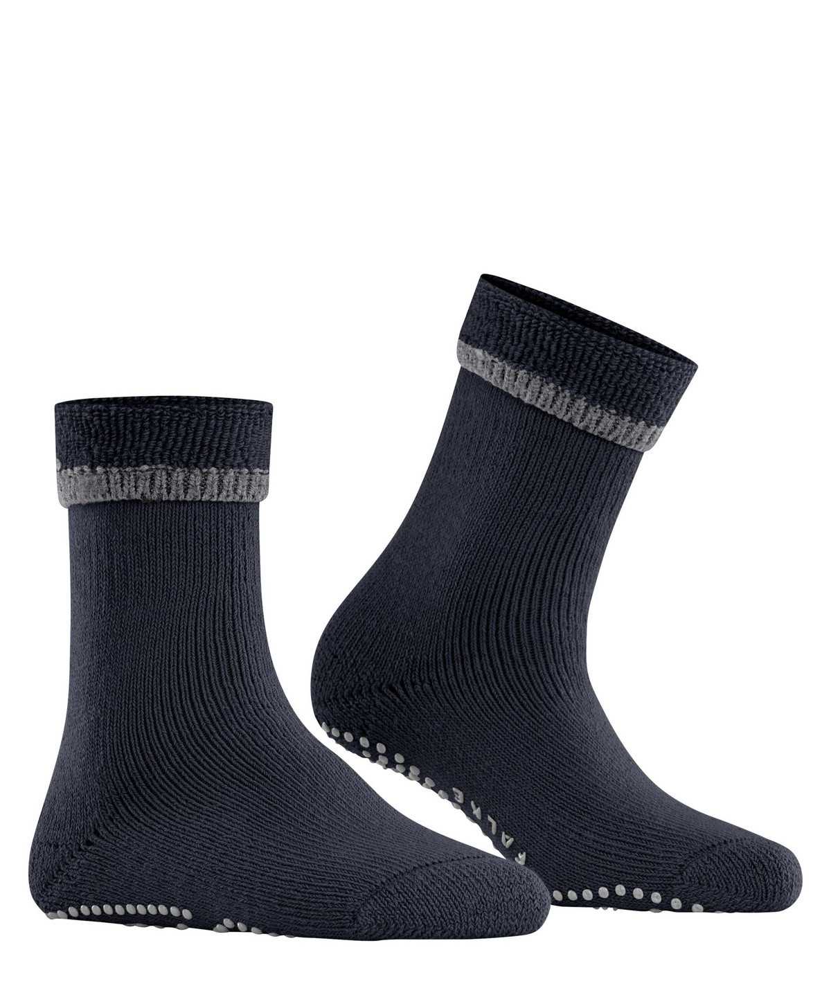 Falke Cuddle Pads House socks Sokken Dames Blauw | SDO-496721