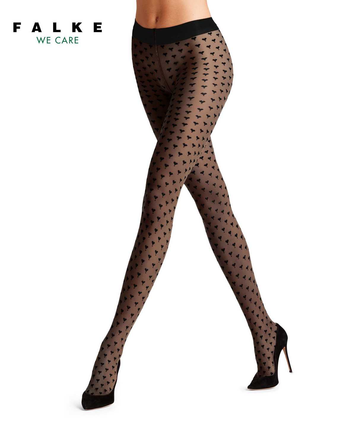 Falke Darling 15 DEN Tights Tights Dames Zwart | UKW-758623