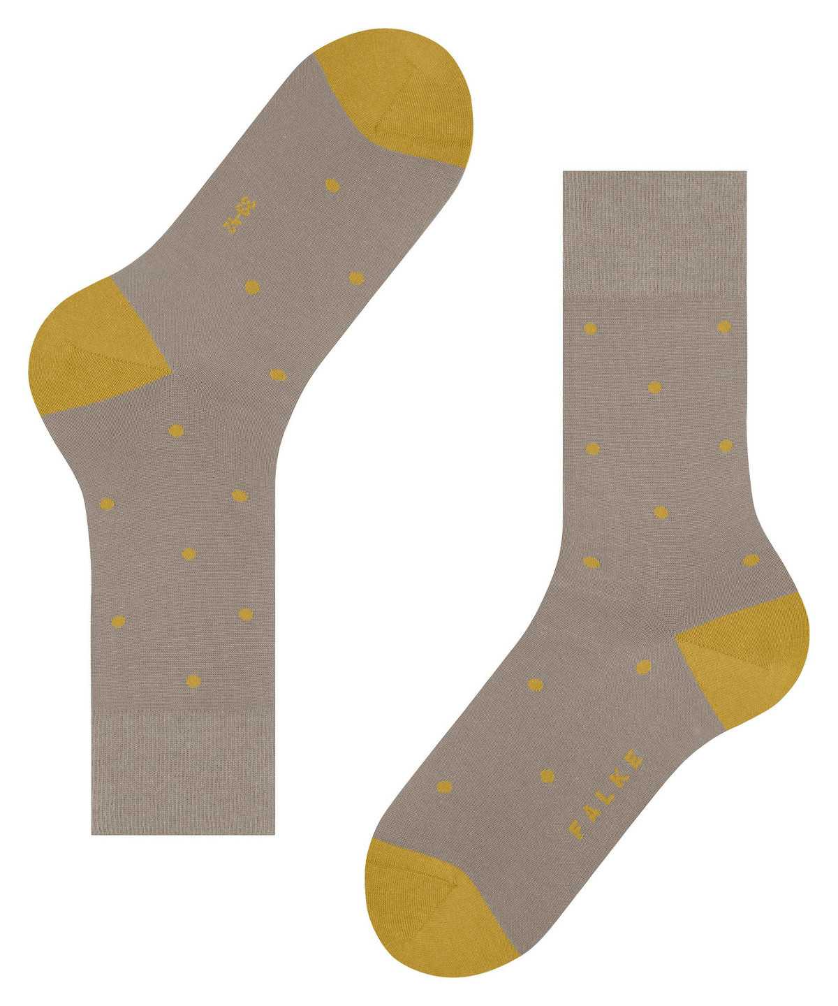 Falke Dot Socks Sokken Heren Beige | FYJ-127856