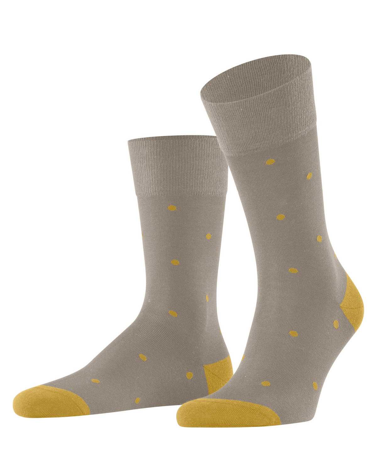 Falke Dot Socks Sokken Heren Beige | FYJ-127856