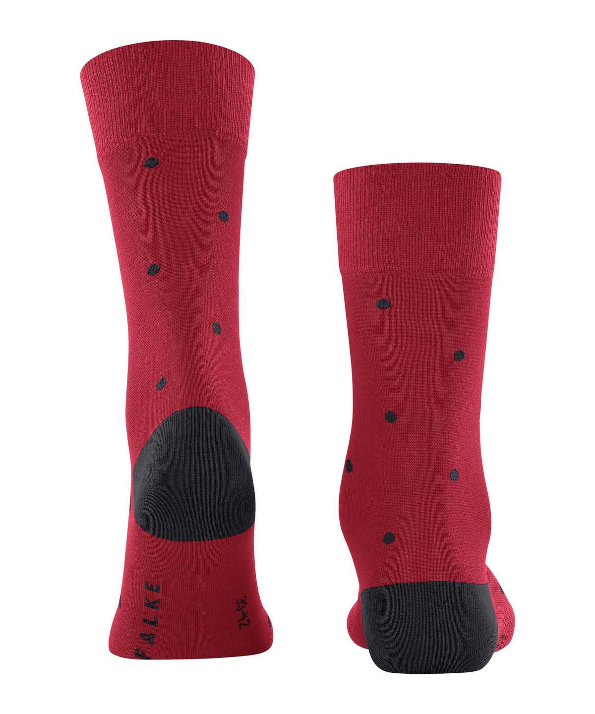 Falke Dot Socks Sokken Heren Rood | SCU-265130