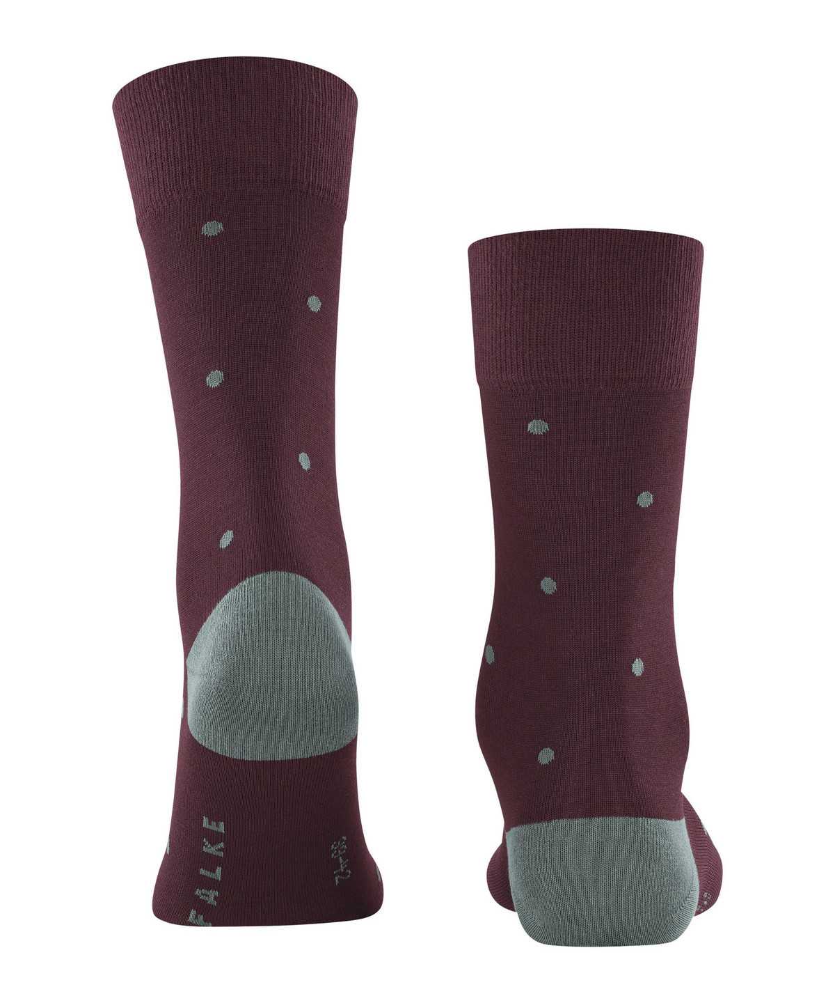 Falke Dot Socks Sokken Heren Rood | XQL-517932