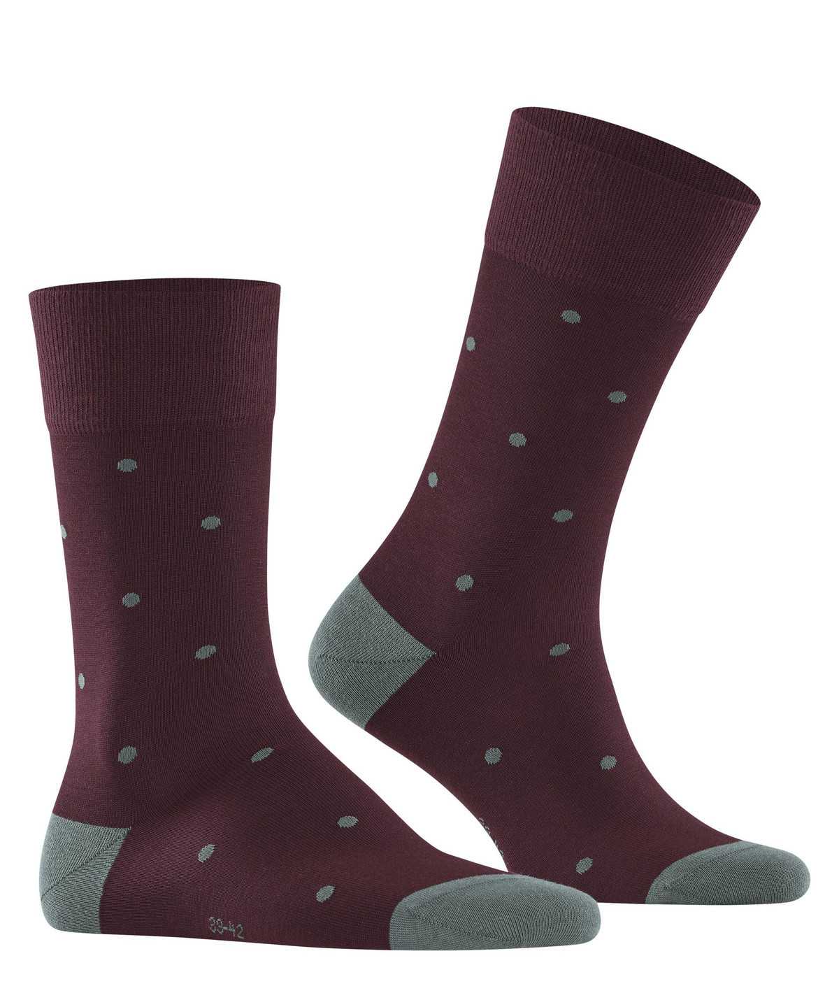 Falke Dot Socks Sokken Heren Rood | XQL-517932