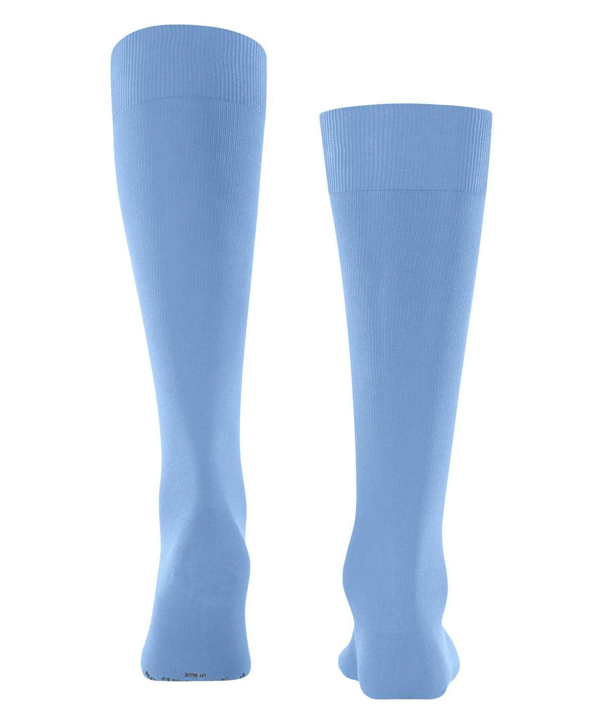 Falke Energizing Cotton Knee-high Socks Sokken Heren Blauw | LNY-805634