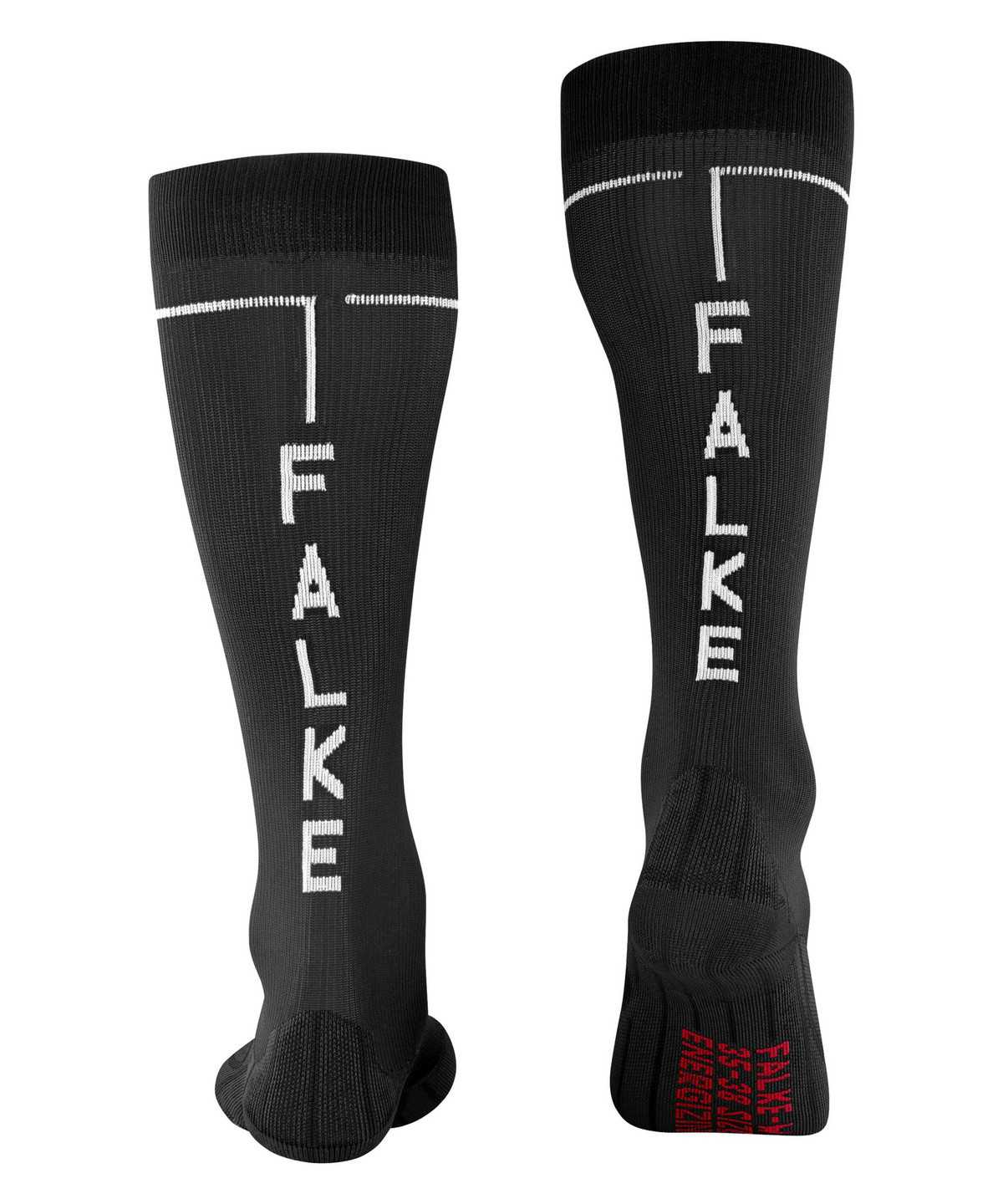 Falke Energizing Knee-high Socks Health Sports Socks Dames Zwart | AWH-289603