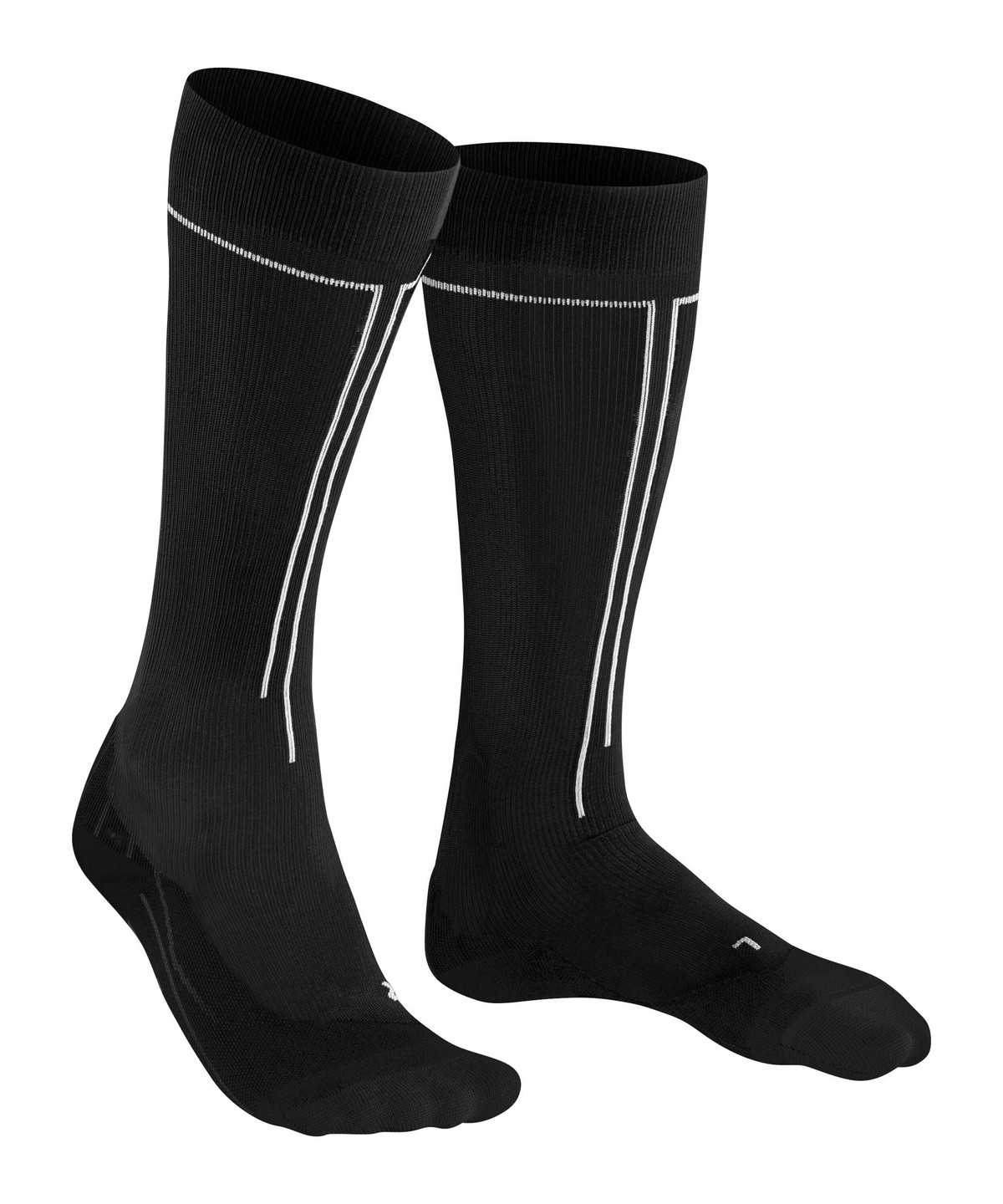 Falke Energizing Knee-high Socks Health Sports Socks Dames Zwart | AWH-289603