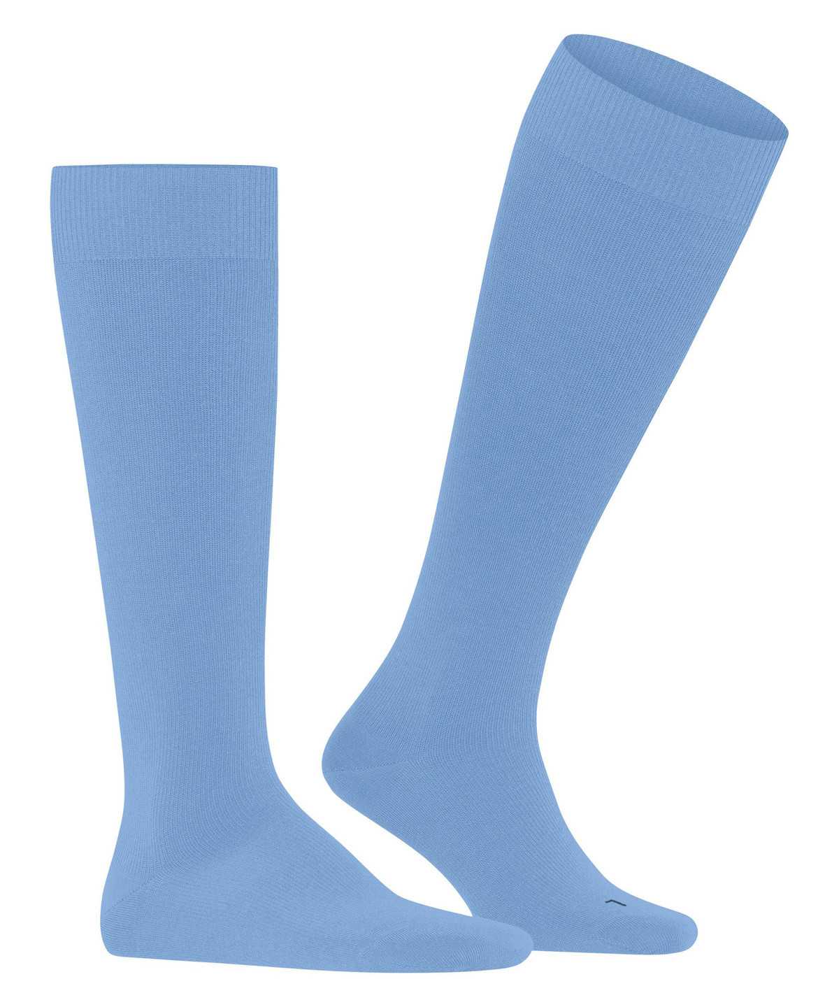 Falke Energizing Wool Knee-high Socks Sokken Heren Blauw | TMX-250147