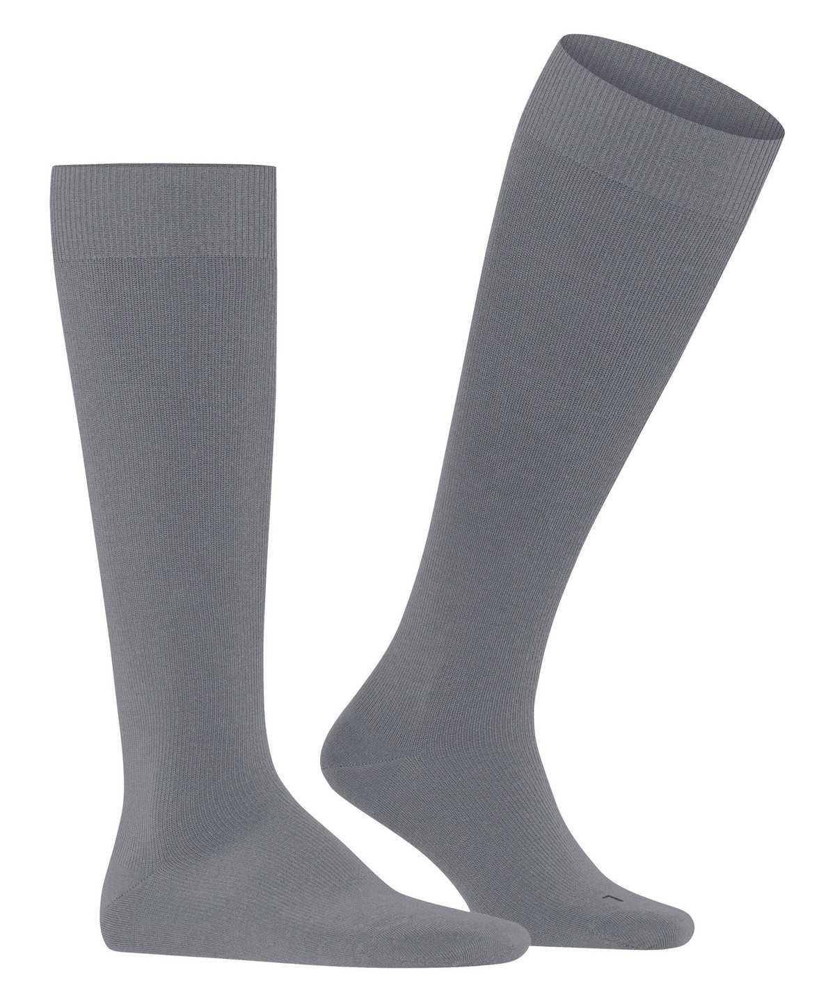 Falke Energizing Wool Knee-high Socks Sokken Heren Grijs | XFO-093465