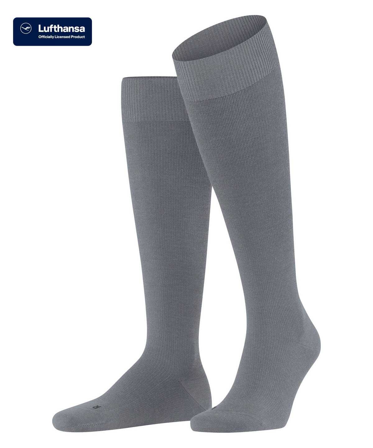 Falke Energizing Wool Knee-high Socks Sokken Heren Grijs | XFO-093465