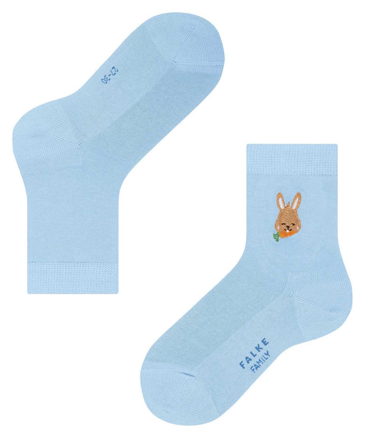 Falke Family Bunny Socks Sokken Kinderen Blauw | ZCT-321890