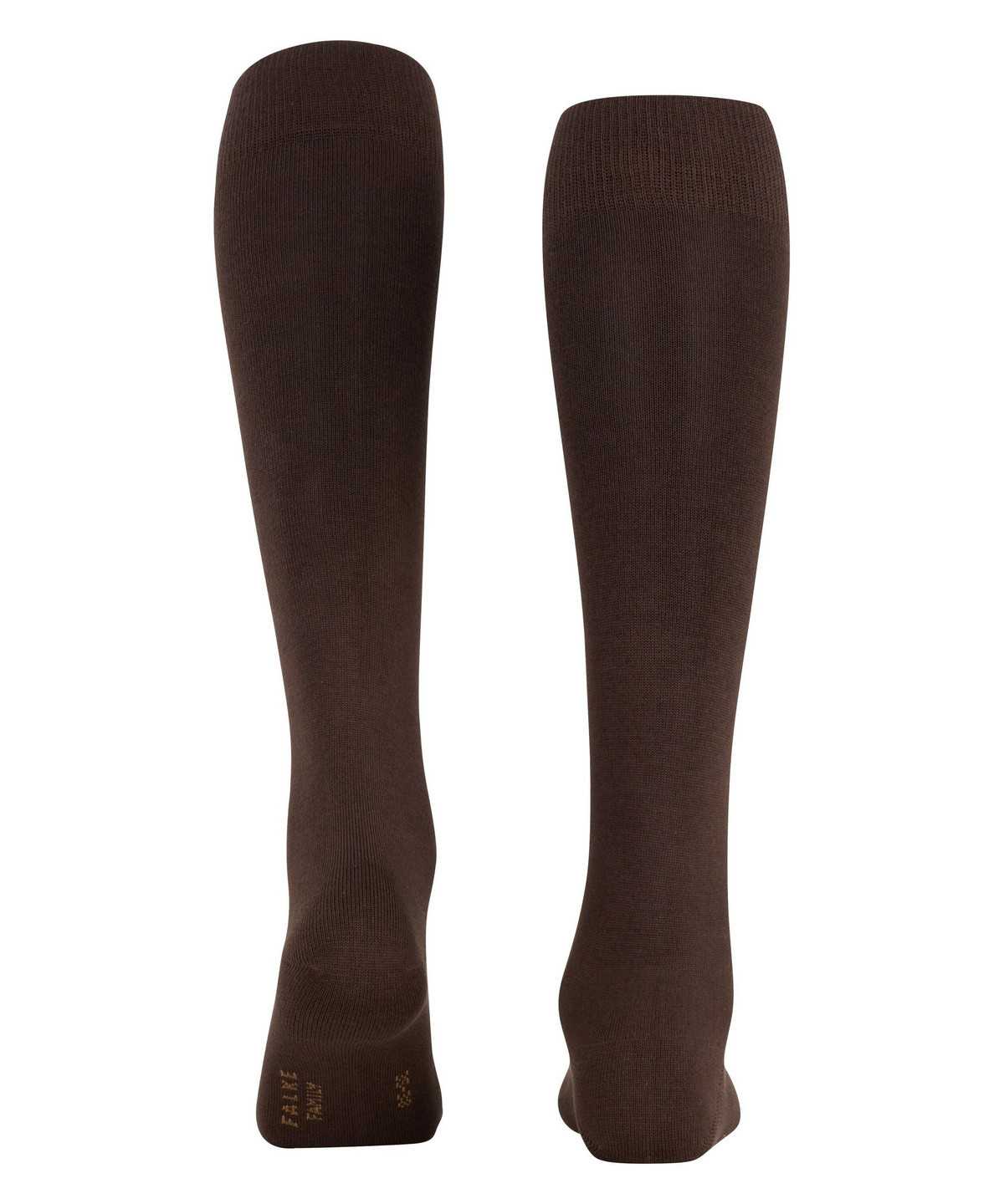 Falke Family Knee-high Socks Sokken Dames Bruin | DQX-476903