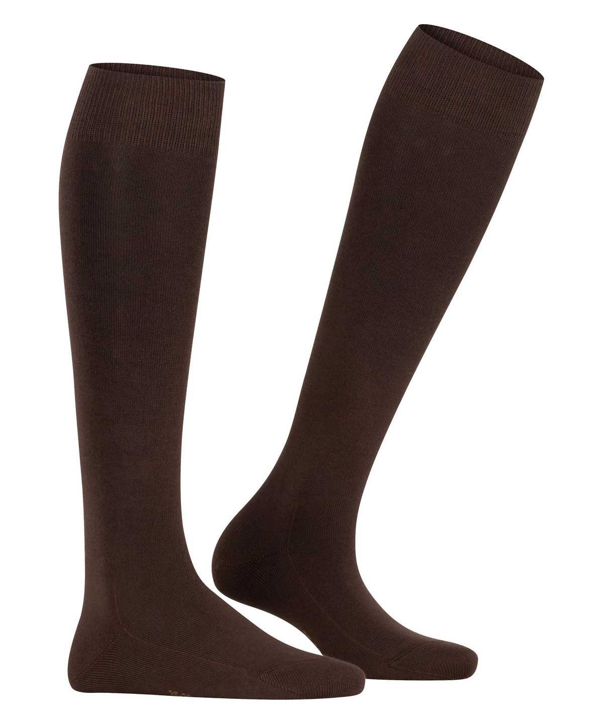 Falke Family Knee-high Socks Sokken Dames Bruin | DQX-476903