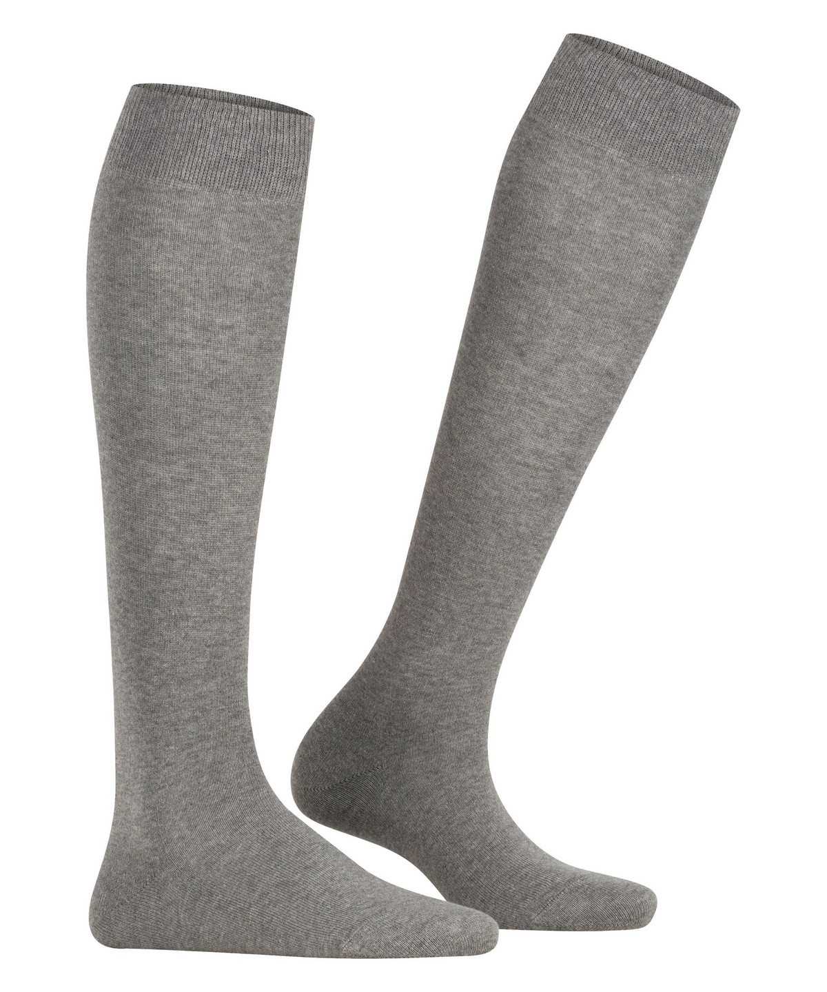 Falke Family Knee-high Socks Sokken Dames Grijs | GAX-702691