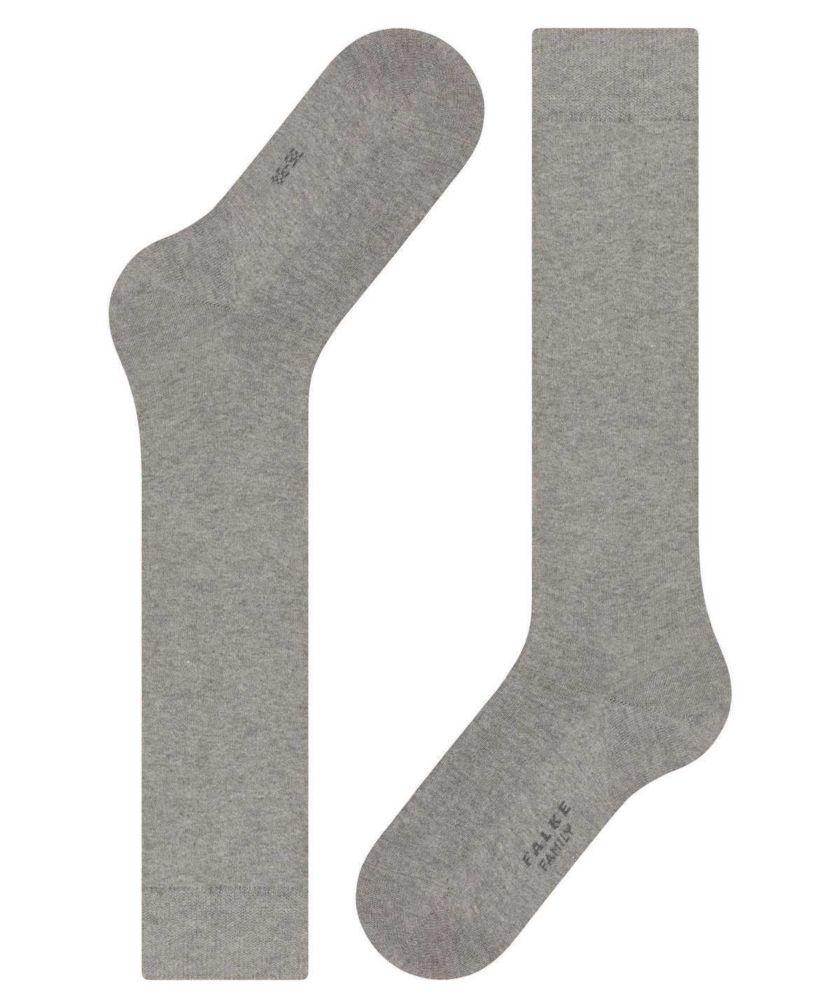 Falke Family Knee-high Socks Sokken Dames Grijs | GAX-702691