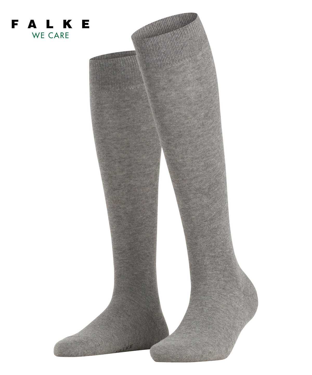 Falke Family Knee-high Socks Sokken Dames Grijs | GAX-702691