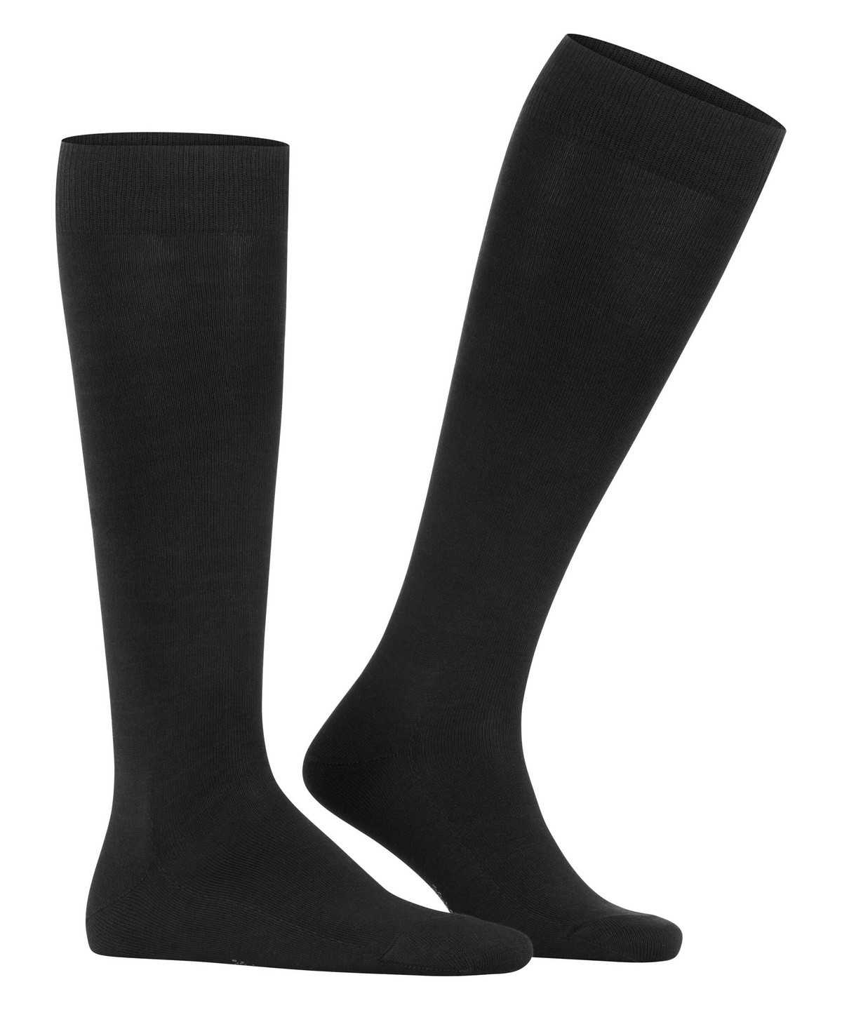 Falke Family Knee-high Socks Sokken Heren Zwart | QBO-127098