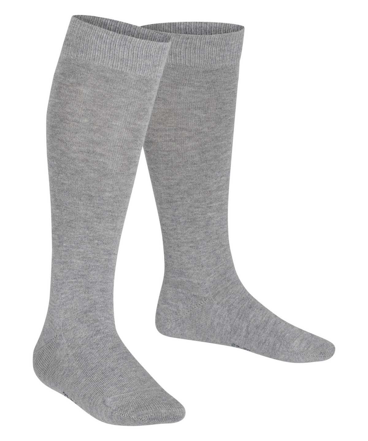 Falke Family Knee-high Socks Sokken Kinderen Grijs | TEM-895234