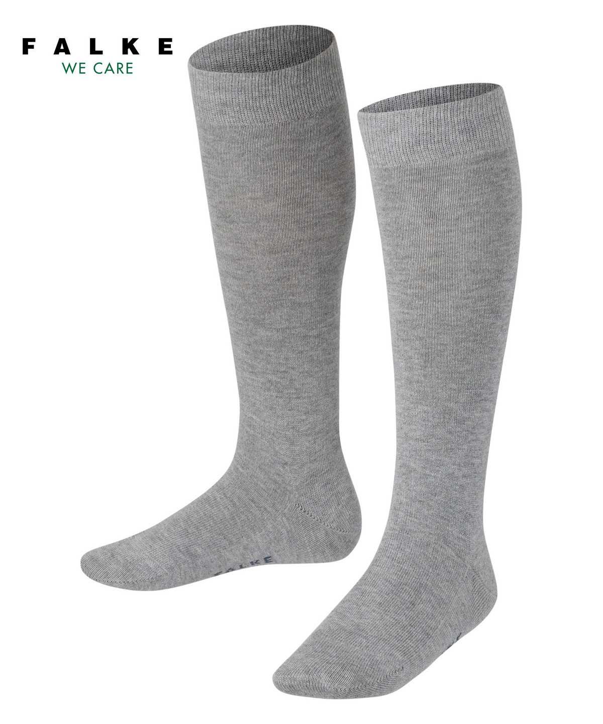 Falke Family Knee-high Socks Sokken Kinderen Grijs | TEM-895234