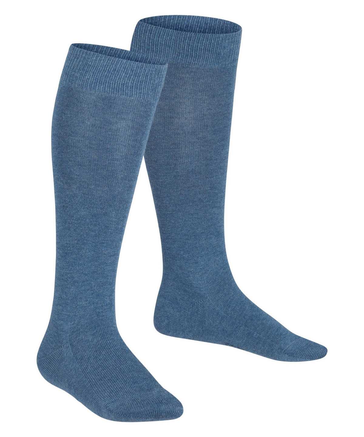 Falke Family Knee-high Socks Sokken Kinderen Blauw | EKA-670914