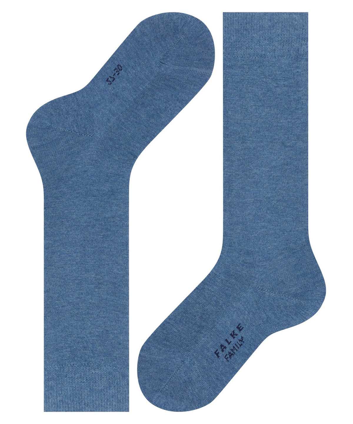 Falke Family Knee-high Socks Sokken Kinderen Blauw | EKA-670914