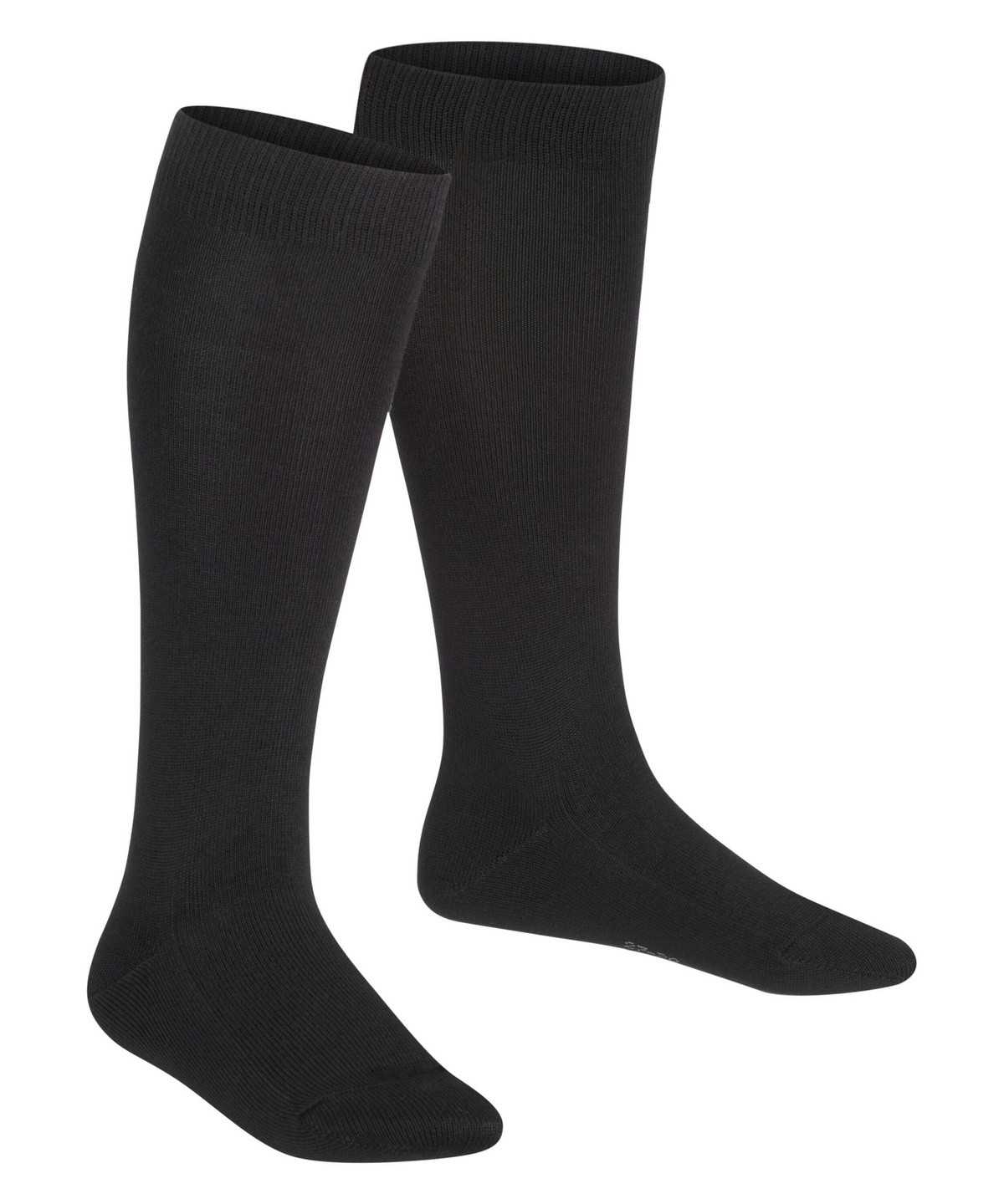 Falke Family Knee-high Socks Sokken Kinderen Zwart | VQN-976803