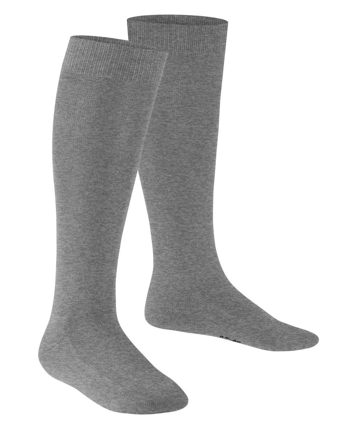 Falke Family Knee-high Socks Sokken Kinderen Grijs | FXA-740835