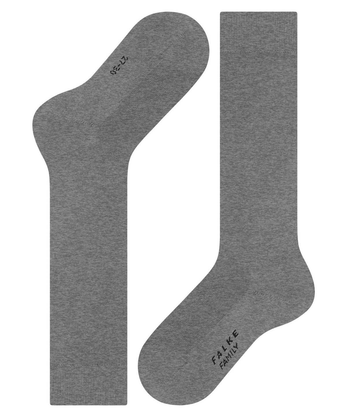 Falke Family Knee-high Socks Sokken Kinderen Grijs | FXA-740835