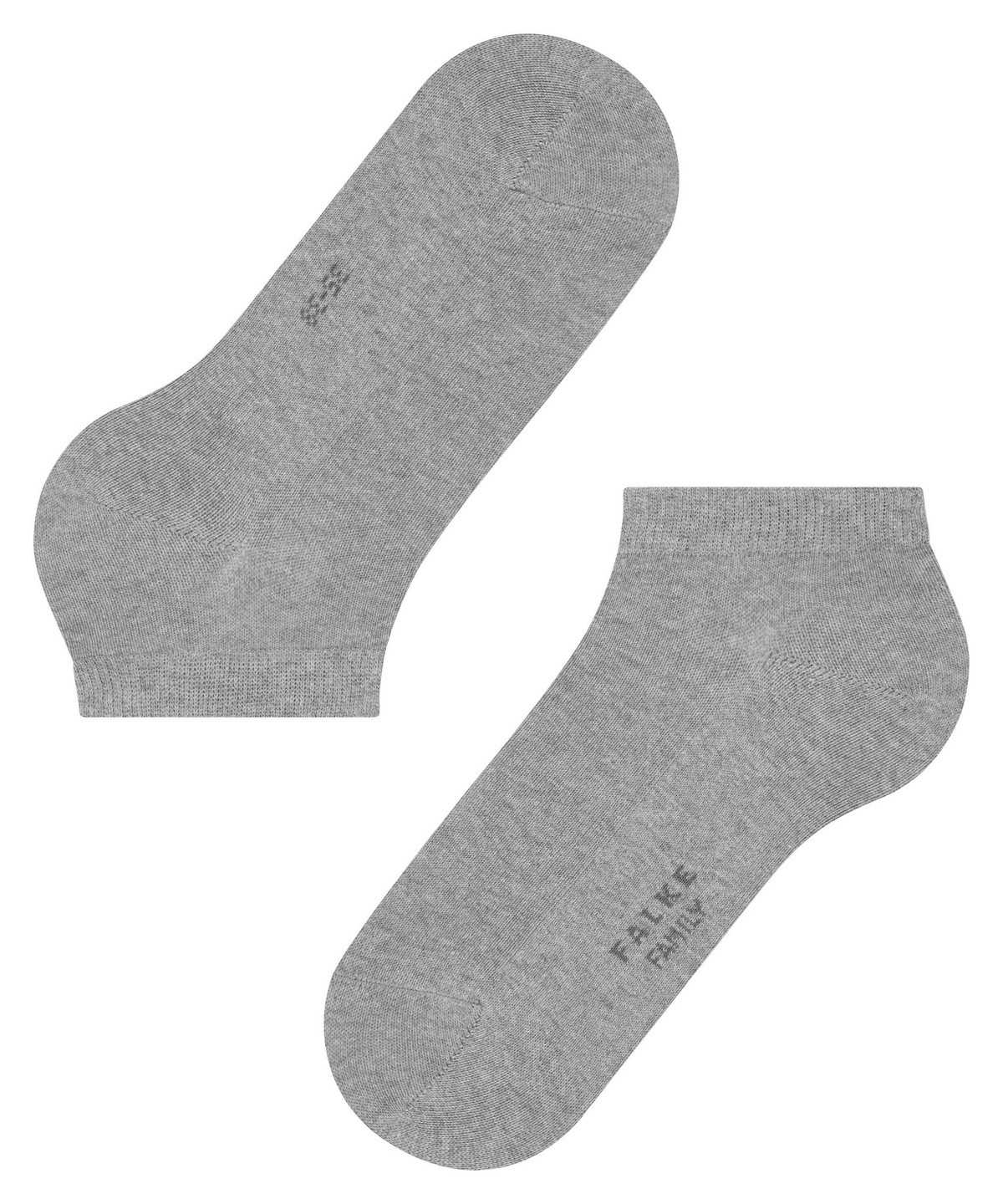 Falke Family Sneaker socks Sokken Dames Grijs | JTS-243780