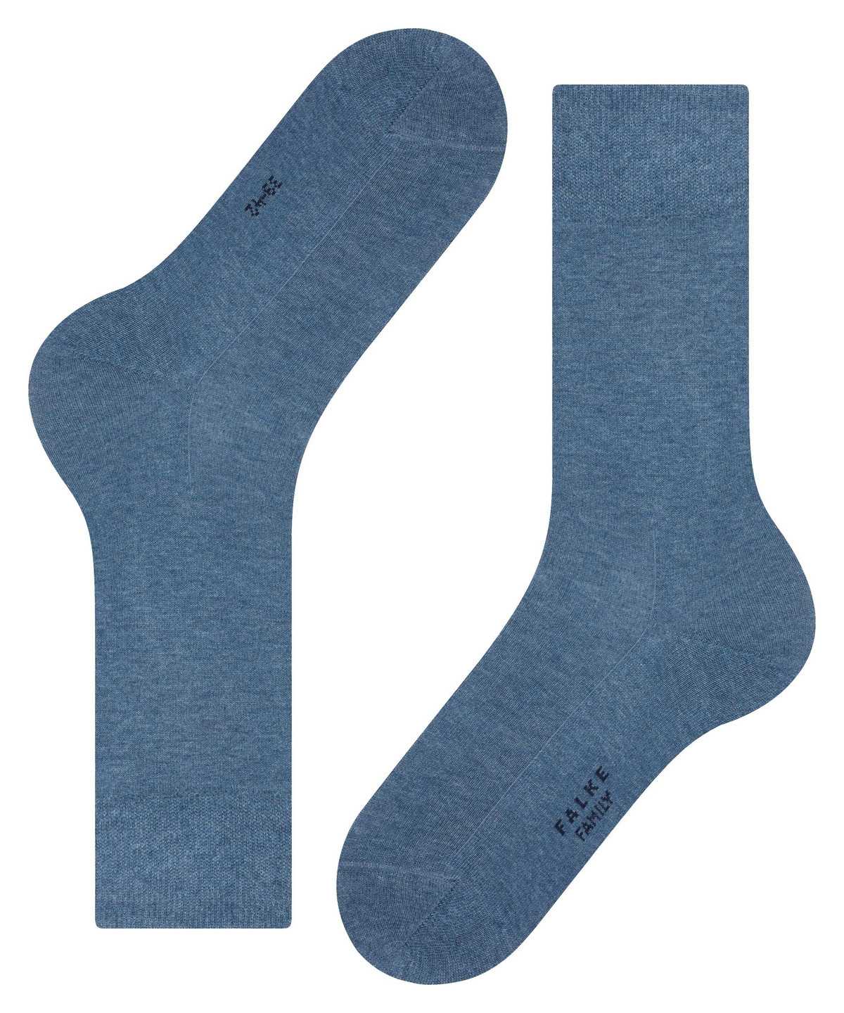 Falke Family Socks Sokken Heren Blauw | KYO-726940